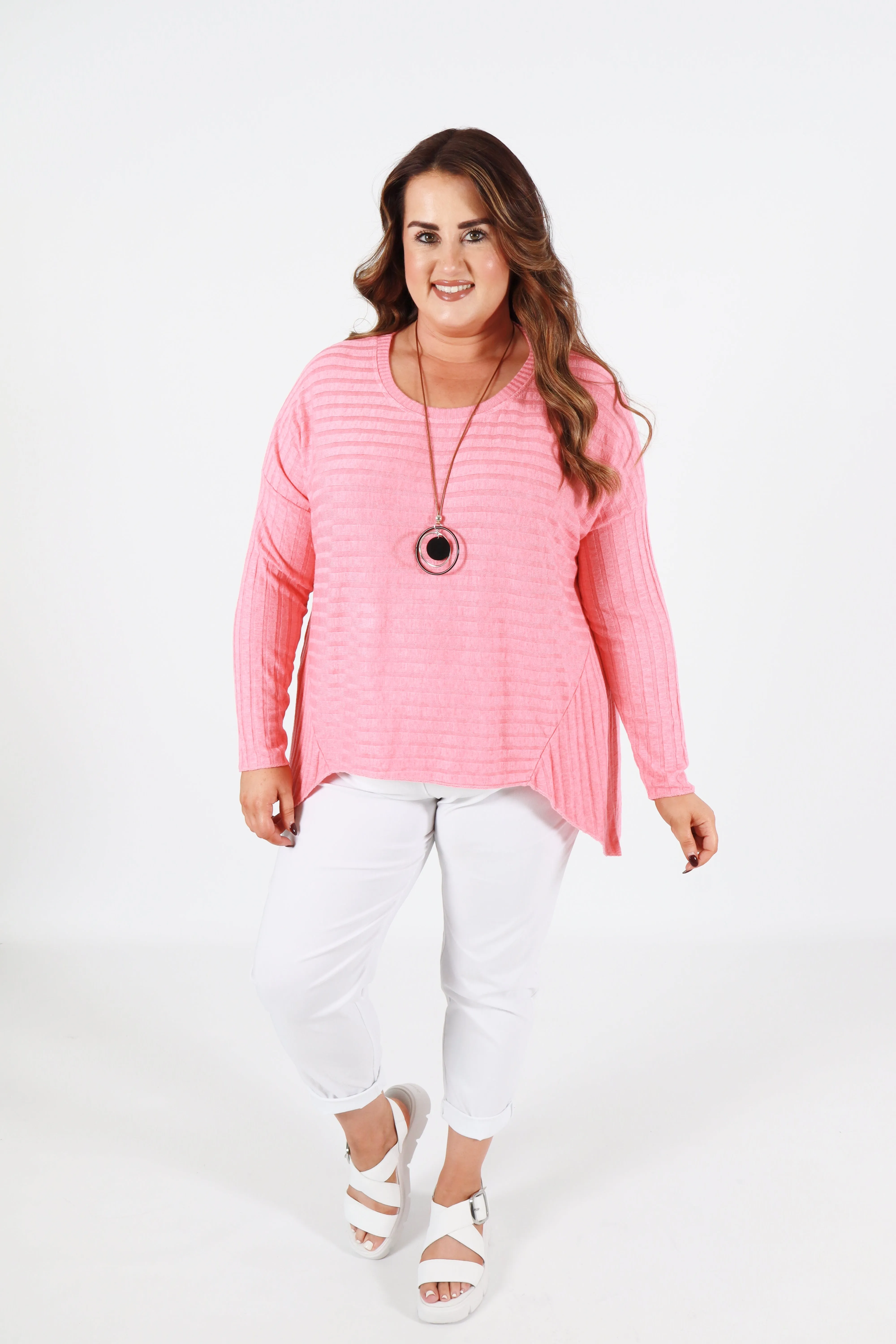 Sasha Knit Jumper in Pink