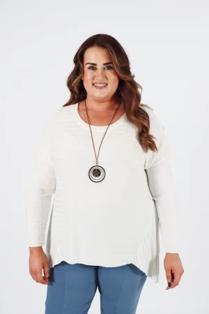 Sasha Knit Jumper in White
