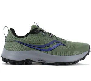 Saucony Peregrine 13 - Herren Trail-Running Schuhe Laufschuhe Grün S20838-30