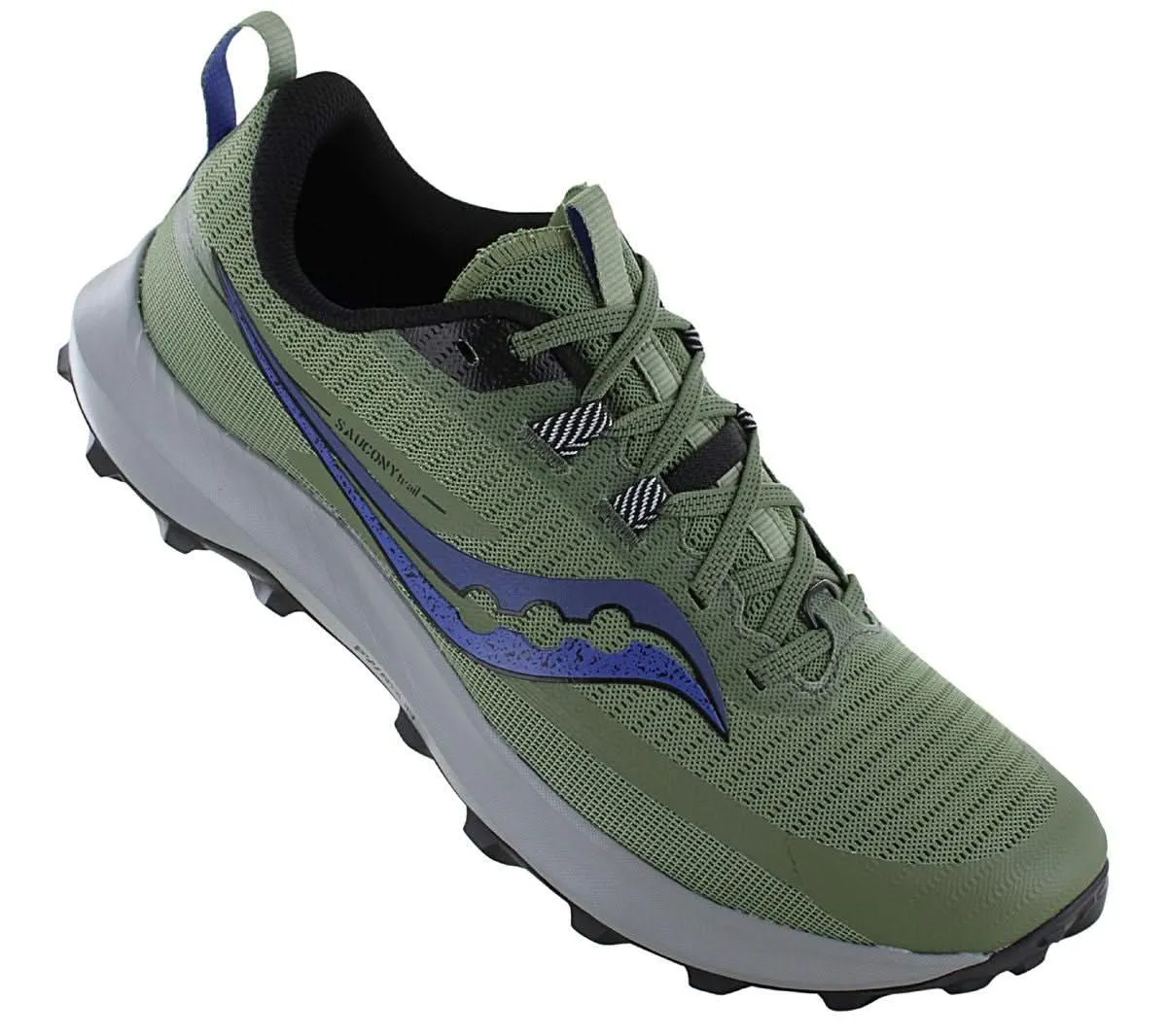 Saucony Peregrine 13 - Herren Trail-Running Schuhe Laufschuhe Grün S20838-30