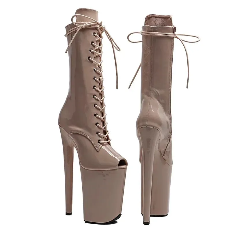 Sexy boots 23CM/9inches High Heels Platform Pole Dance shoes Modern Boots