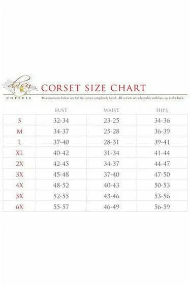 Sexy Deluxe 3 Piece Sexy Night Angel Corset Halloween Costume