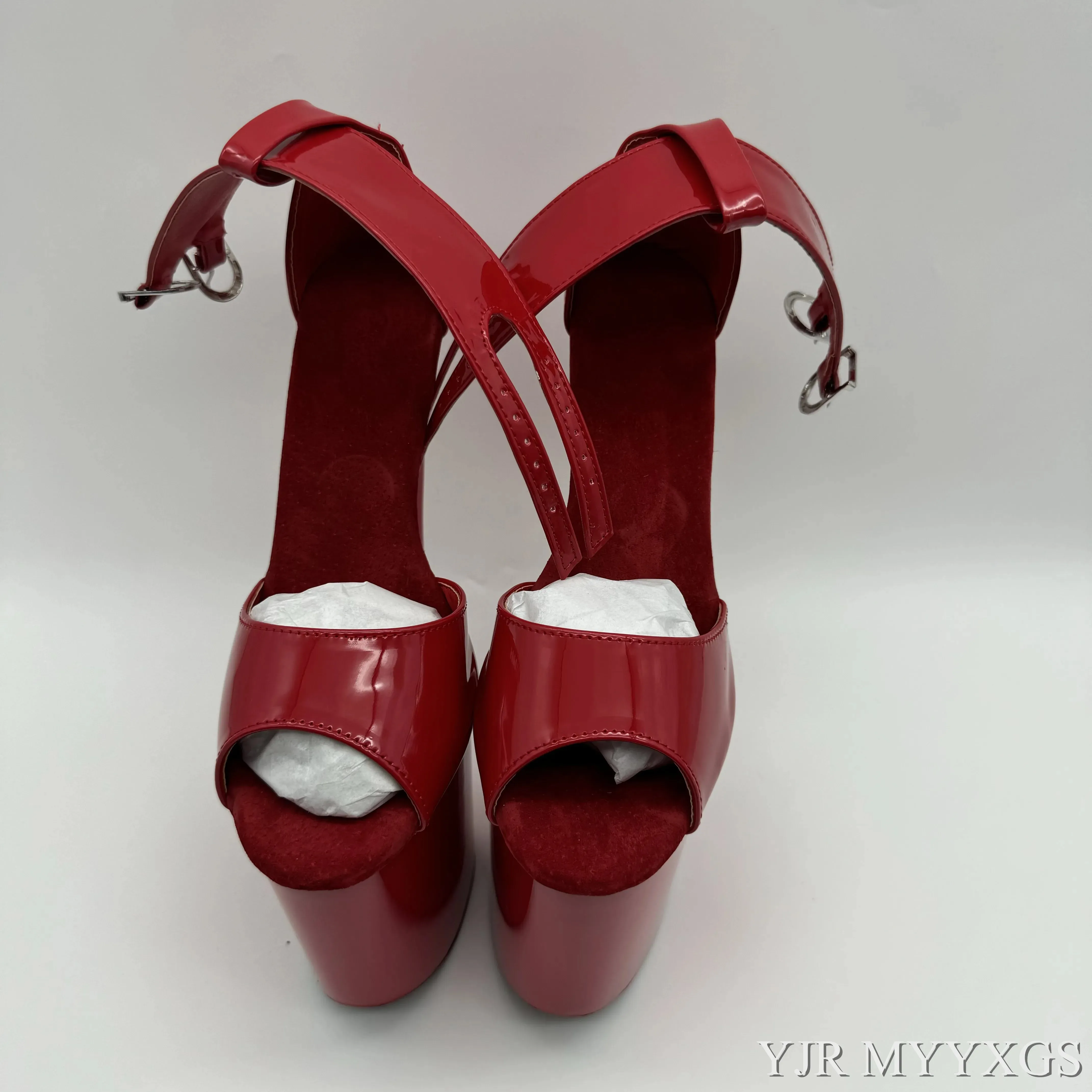 Sexy high heels wedding party shoes 20 cm sexy pole dancing sandals