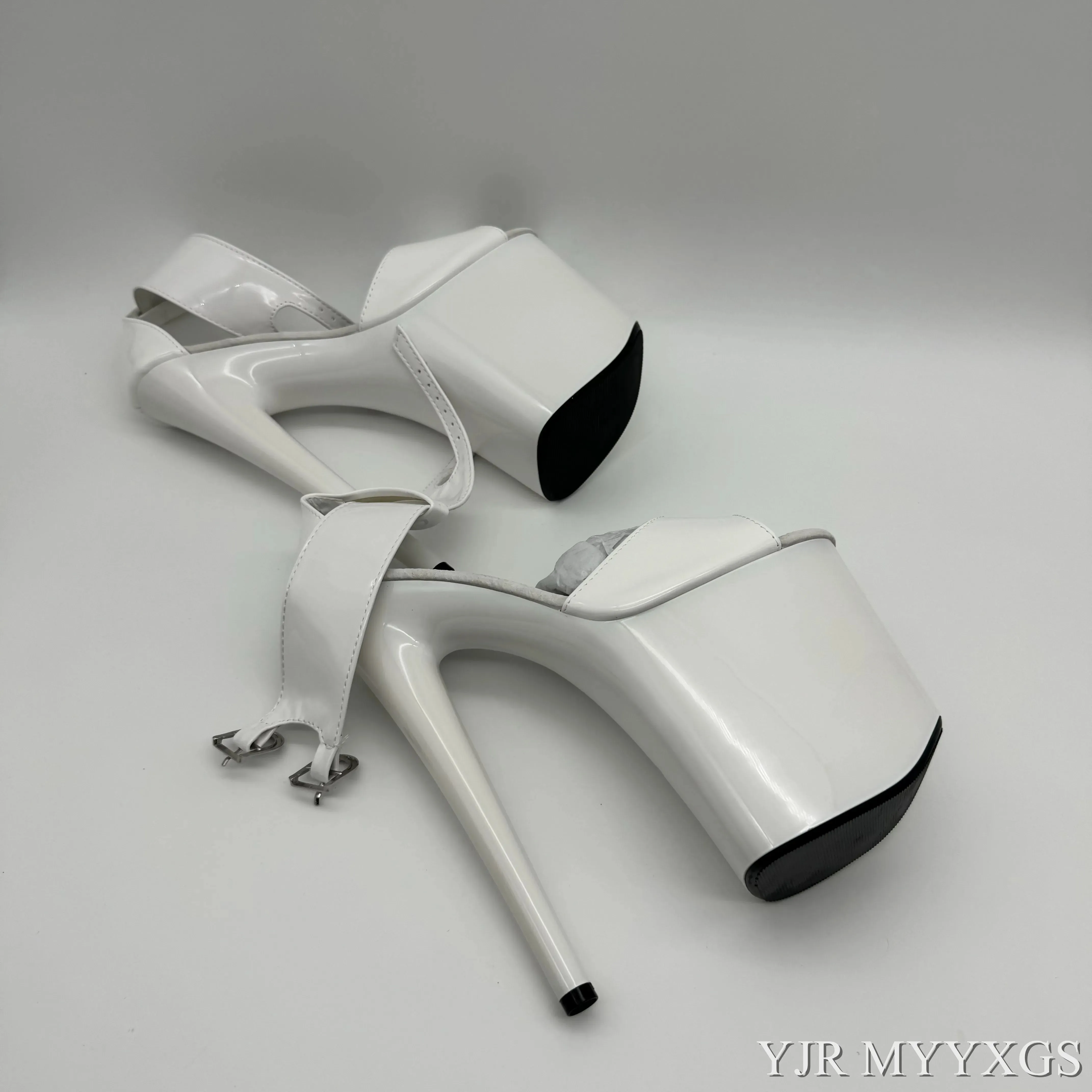 Sexy high heels wedding party shoes 20 cm sexy pole dancing sandals
