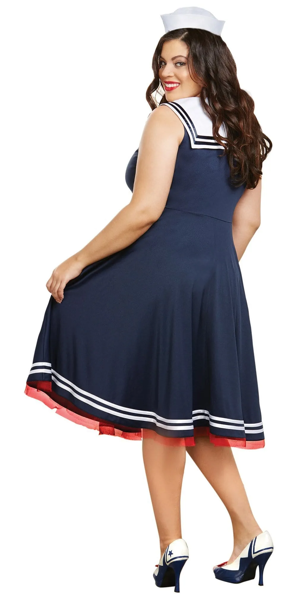 Sexy Plus Size All Aboard Women's Costume