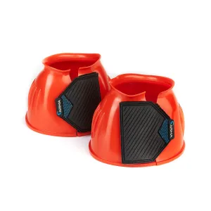 Shires ARMA Orange Gloss Over Reach Boots