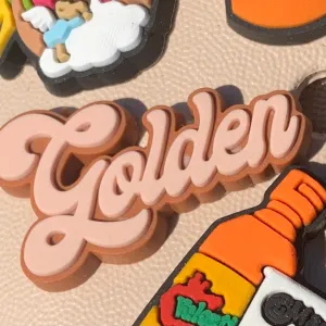 SHOE CHARMS - GOLDEN