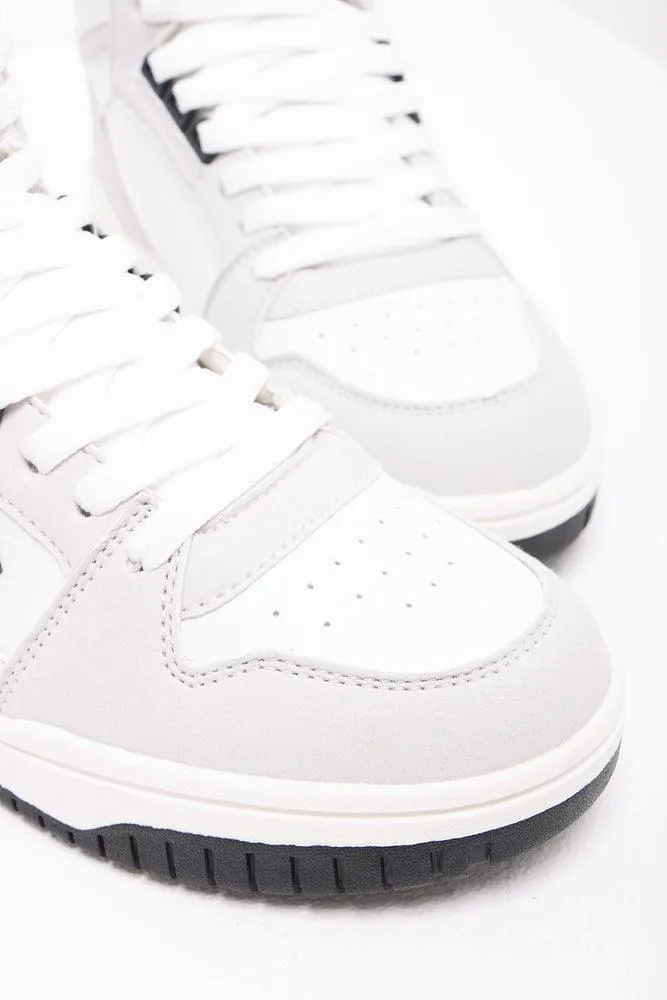 Skate High Top Sneaker White