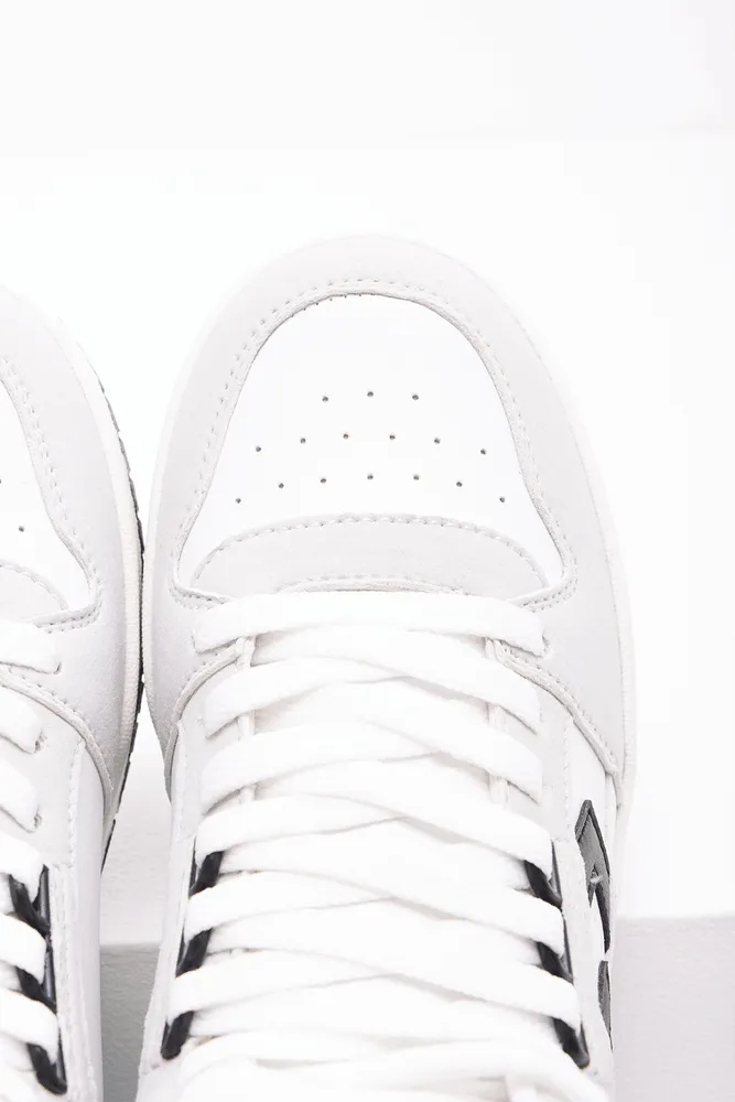 Skate High Top Sneaker White