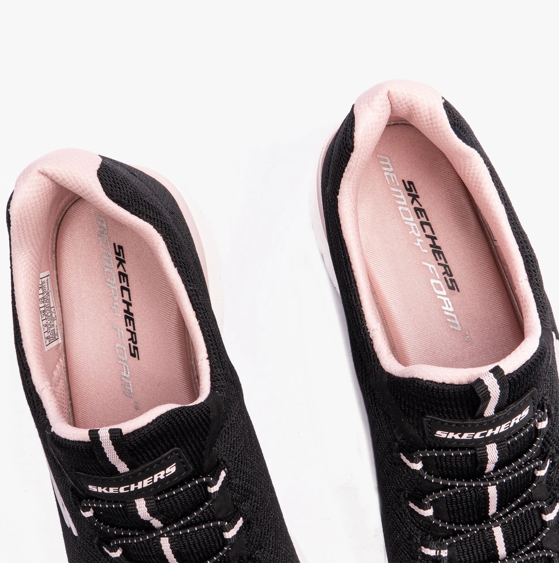 Skechers 150119/BKPK SUMMITS Womens Trainers Black/Pink