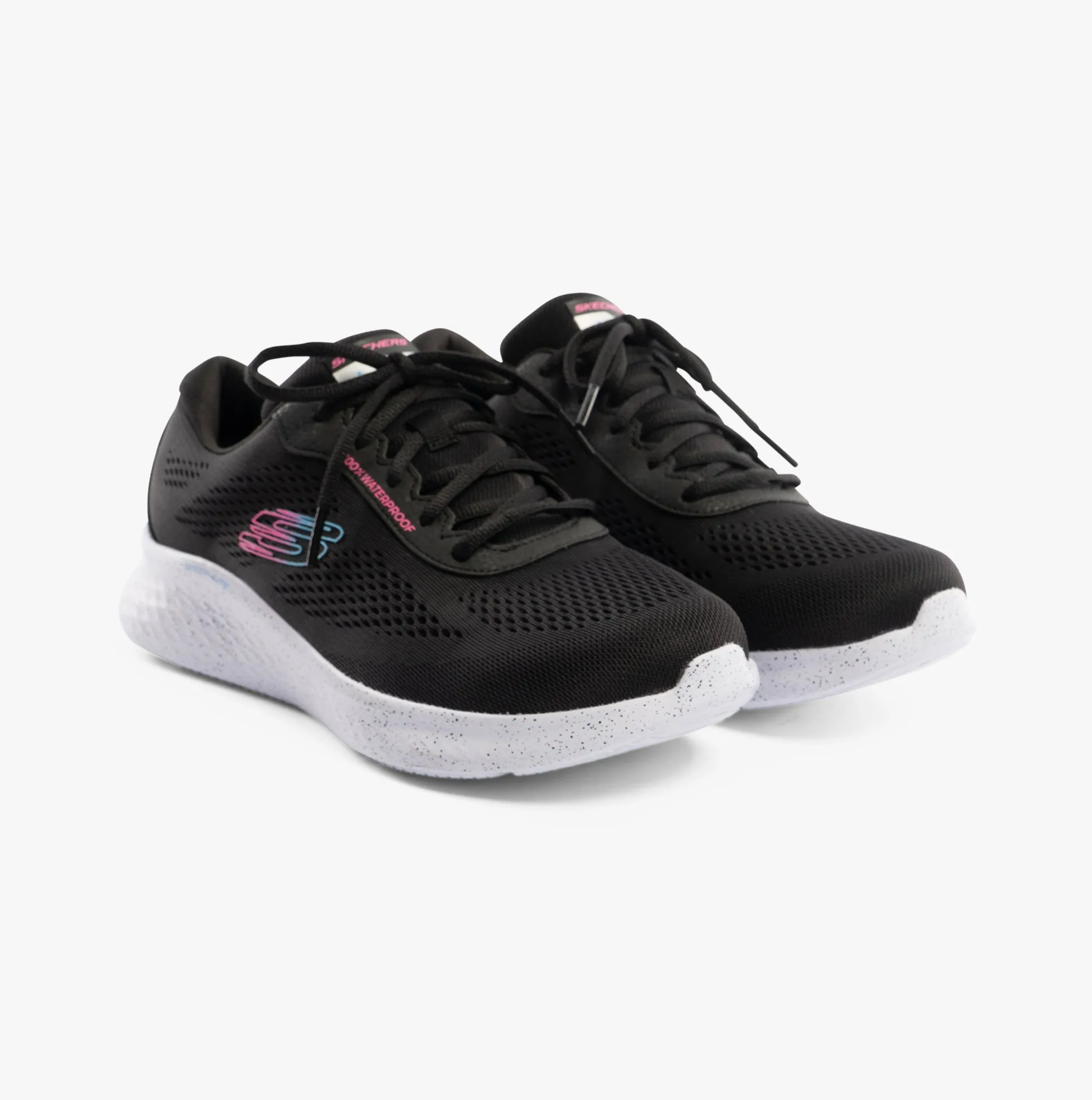 Skechers 150198/BLK SKECH-LITE PRO-THROUGH THE MUD Womens Trainers Black