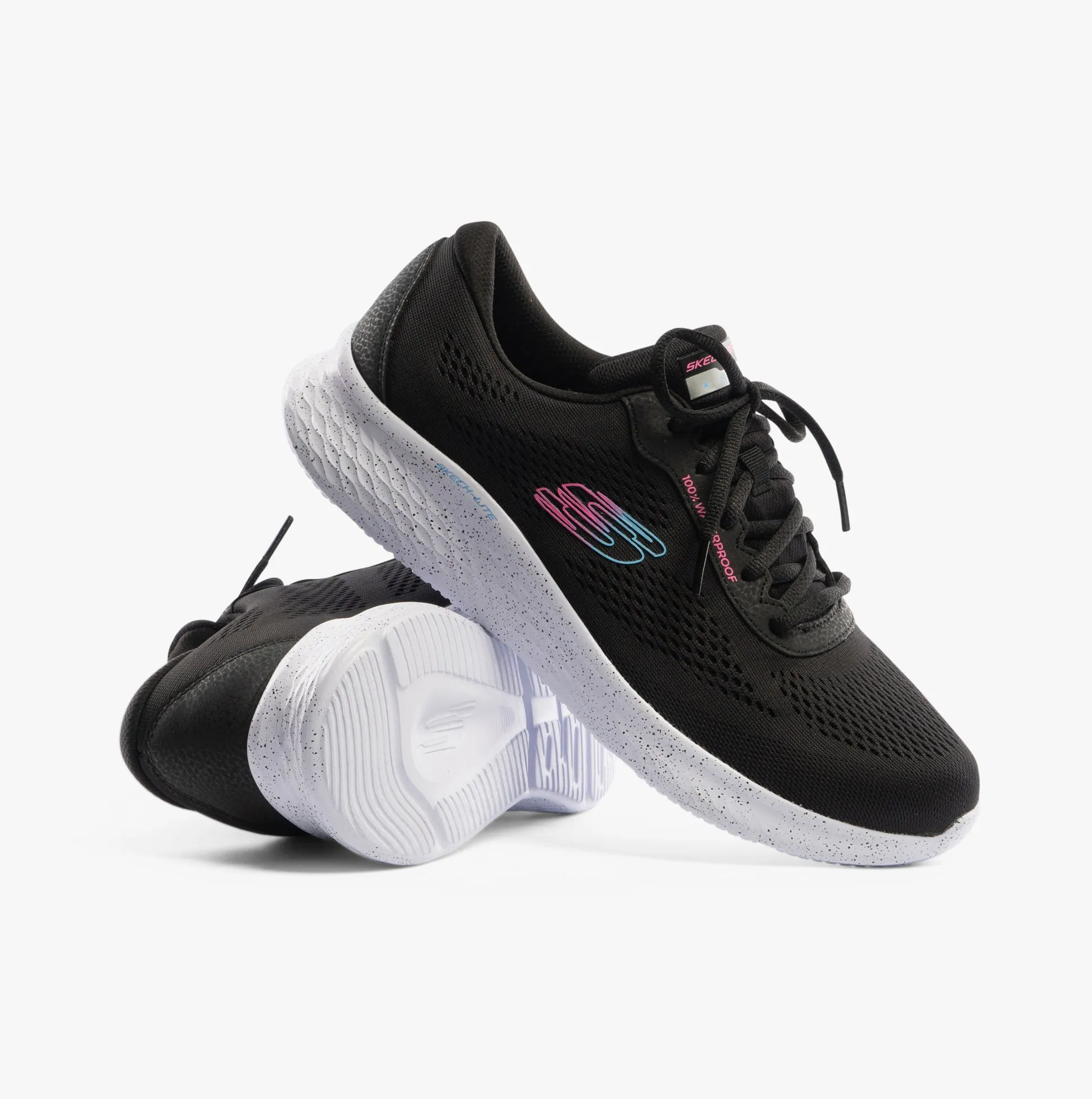 Skechers 150198/BLK SKECH-LITE PRO-THROUGH THE MUD Womens Trainers Black