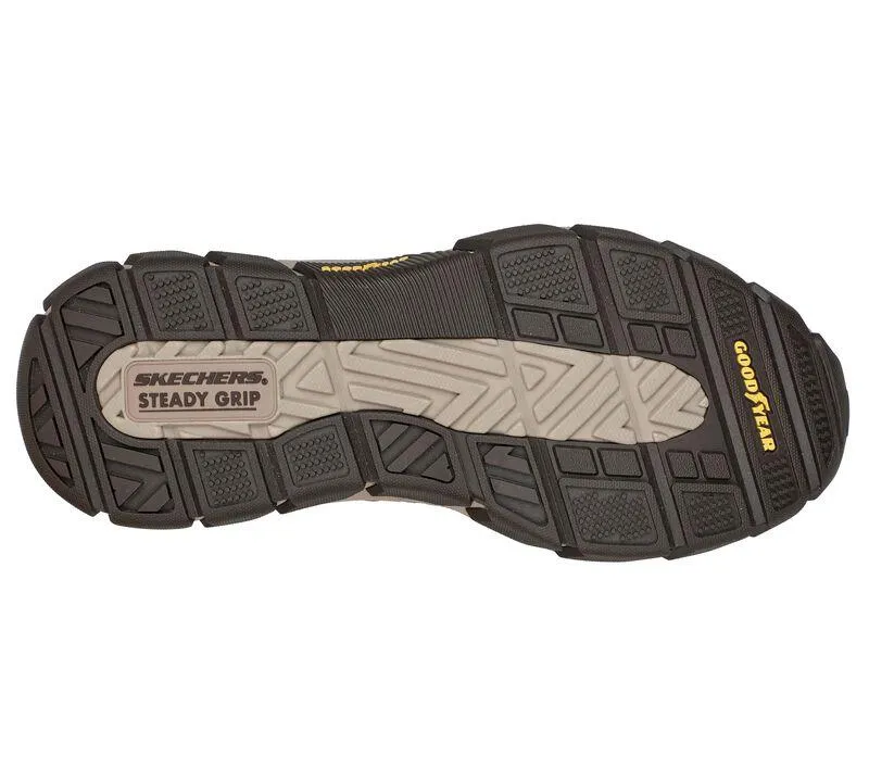 Skechers 204330 Respected Edgemere Walking-Sneaker für Herren in weiter Passform
