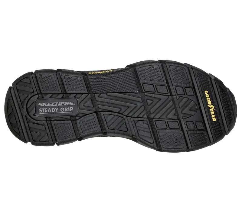 Skechers 204330 Respected Edgemere Walking-Sneaker für Herren in weiter Passform