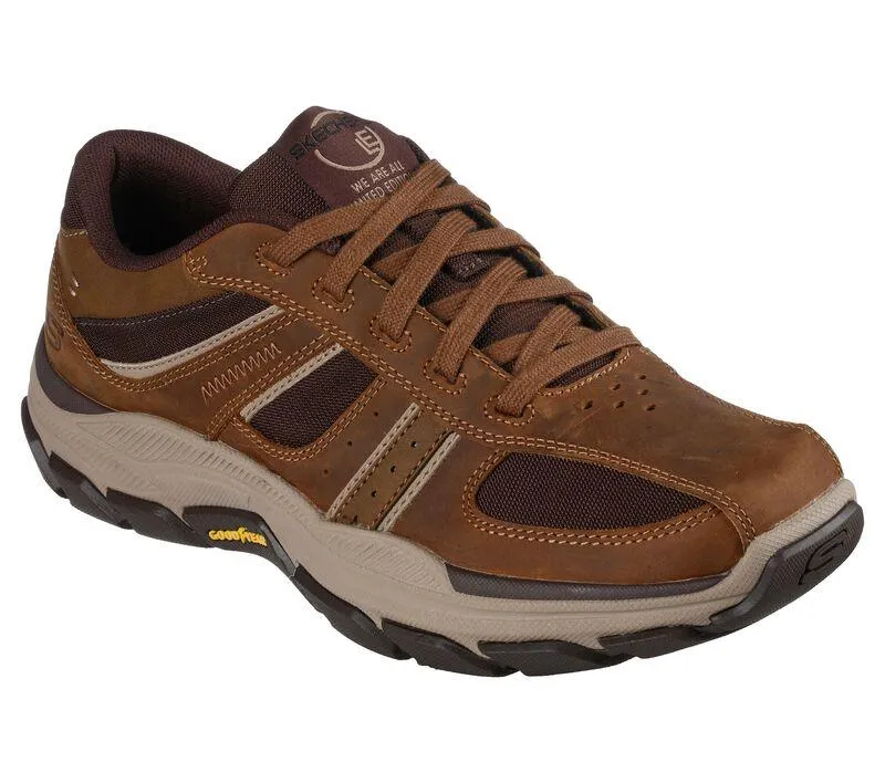 Skechers 204330 Respected Edgemere Walking-Sneaker für Herren in weiter Passform