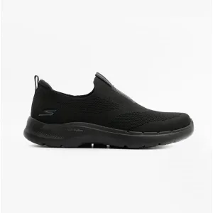 Skechers 216202/BBK GO WALK 6 Mens Slip-On Trainers Black