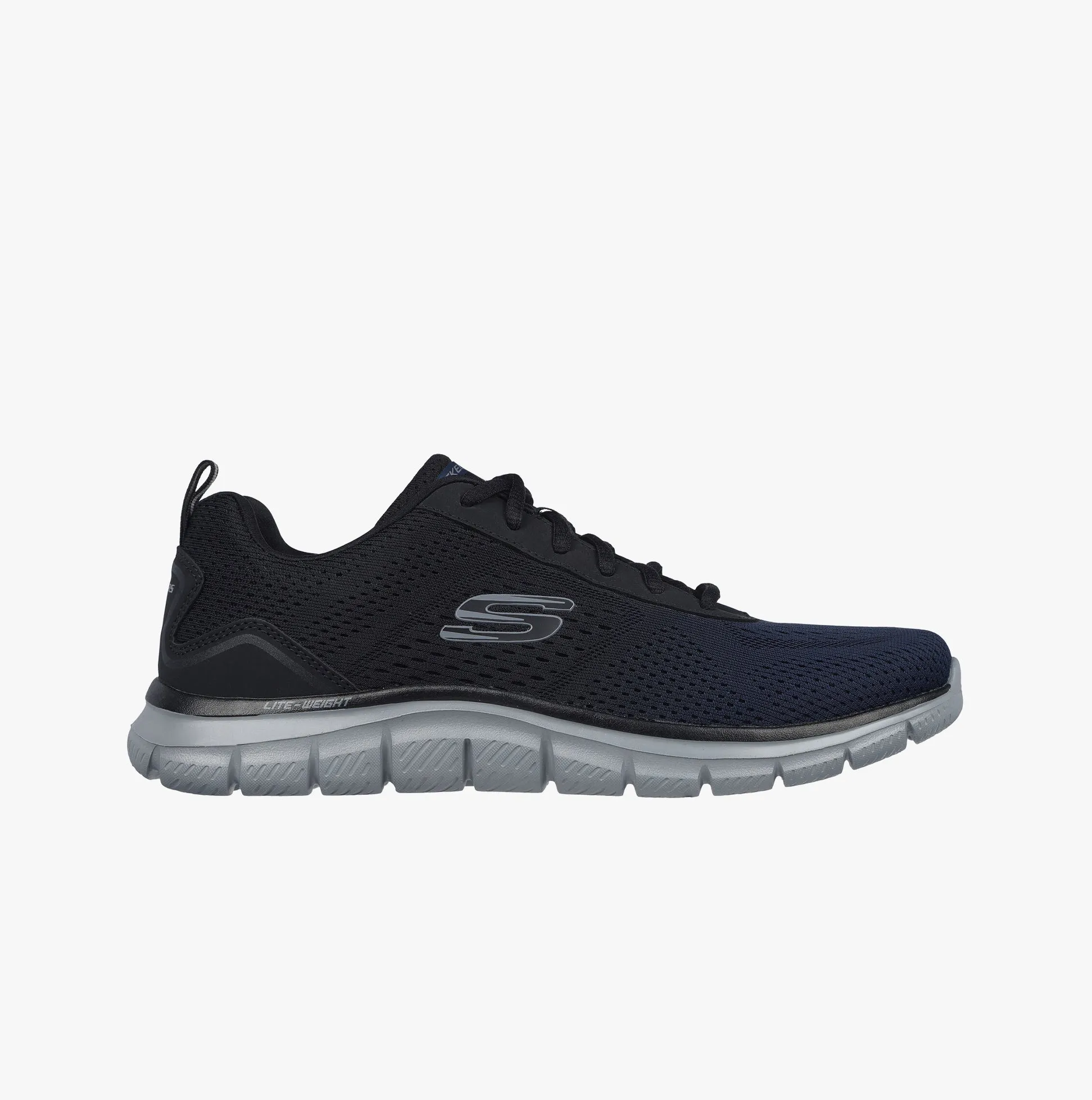 Skechers 232399/NVBK TRACK - RIPKENT Mens Trainers Navy/Black