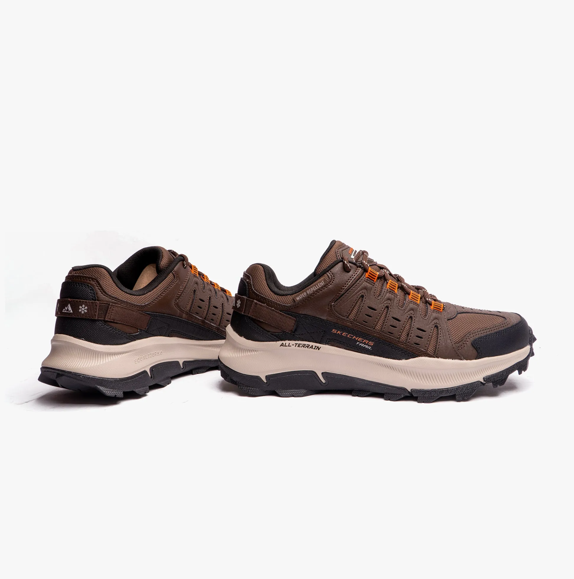 Skechers 237501/BROR EQUALIZER 5.0 TRAIL-SOLIX Mens Outdoor Sneakers Brown/Orange
