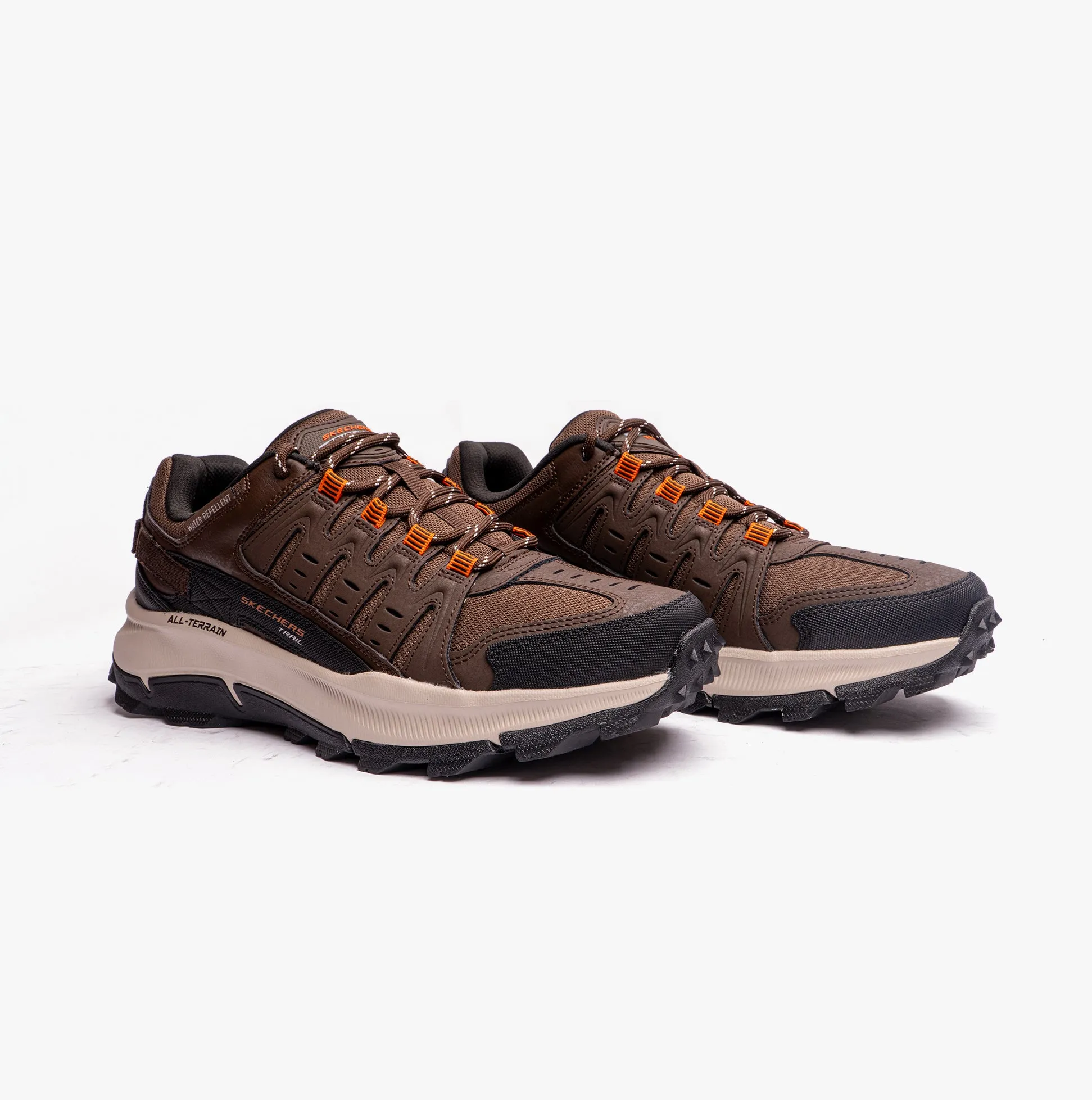 Skechers 237501/BROR EQUALIZER 5.0 TRAIL-SOLIX Mens Outdoor Sneakers Brown/Orange
