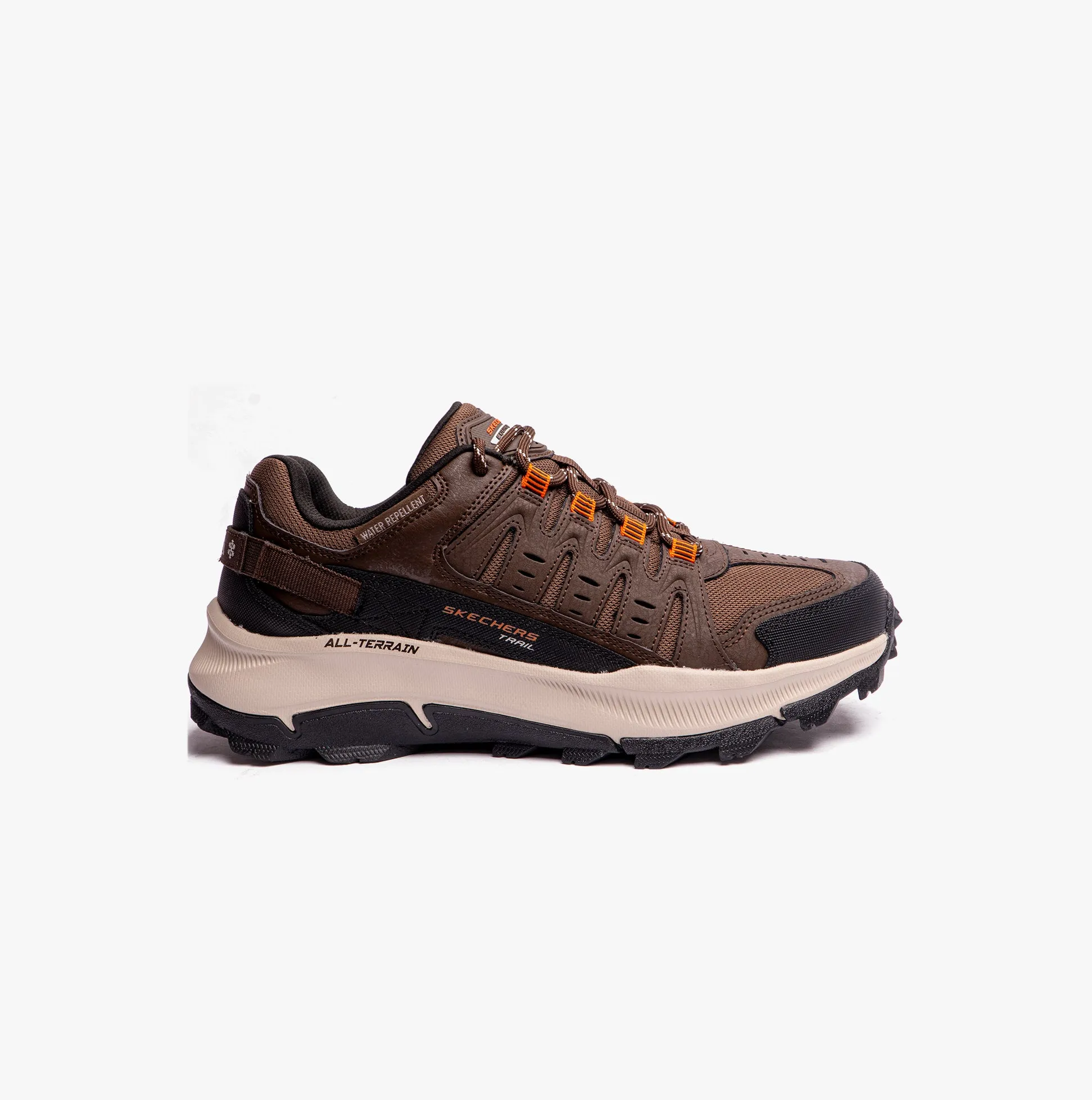 Skechers 237501/BROR EQUALIZER 5.0 TRAIL-SOLIX Mens Outdoor Sneakers Brown/Orange