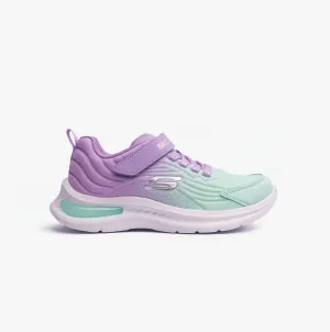 Skechers 303603L/LVTQ JUMPSTERS-TECH Girls Trainers Lavender/Turquoise