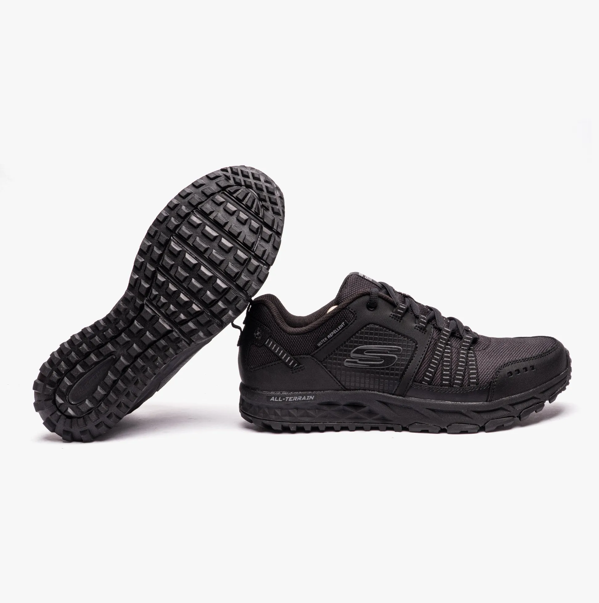 Skechers 51591/BBK ESCAPE PLAN Mens Trainers Black
