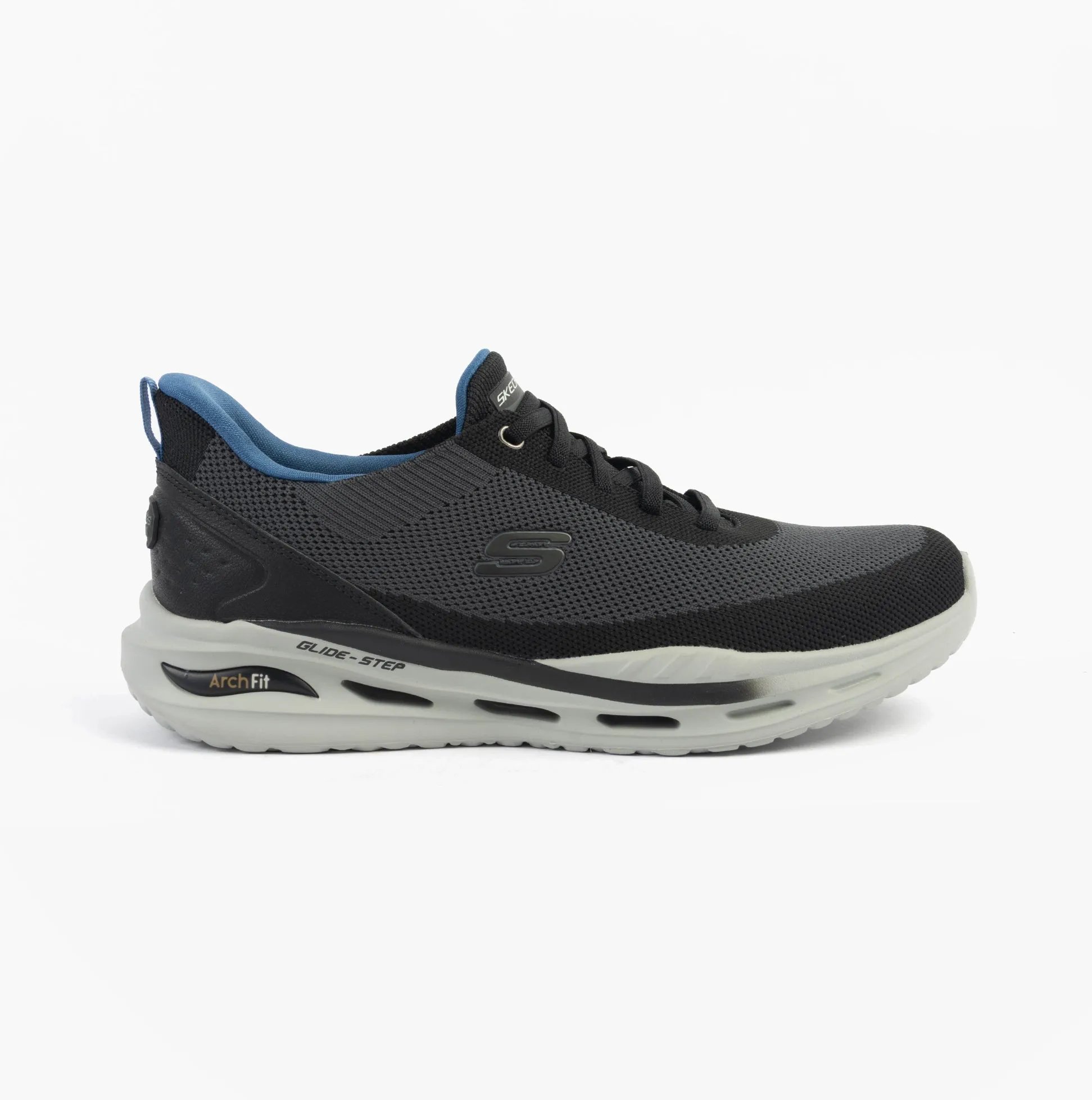 Skechers ARCH FIT ORVAN - KINCADE Mens Trainers Black