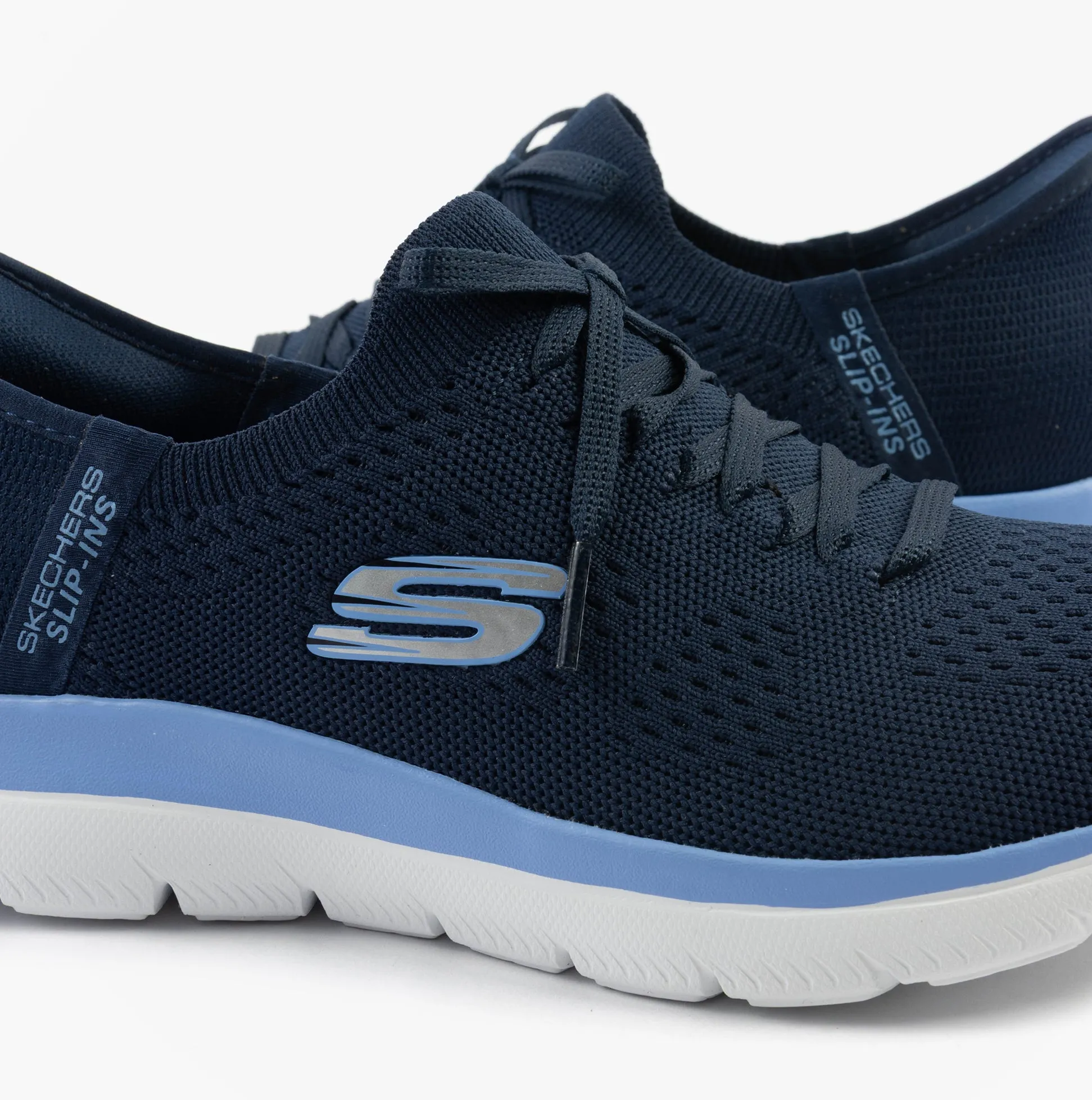 Skechers SUMMITS-NEW DAILY Womens Trainers Navy