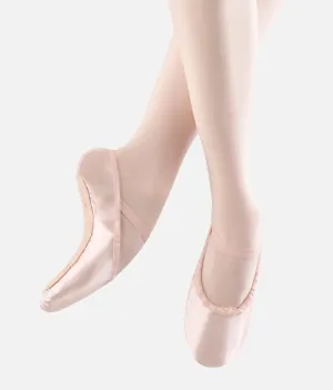 Soft Satin Ballet Shoes for Beginners S0232 - Full Sole Debut Ballet Flats