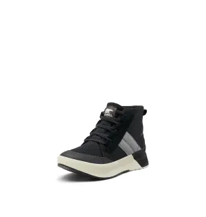 Sorel Women's Out N About III Mid Sneaker Waterproof Shoes - Black, Sea Salt - Size 7.5