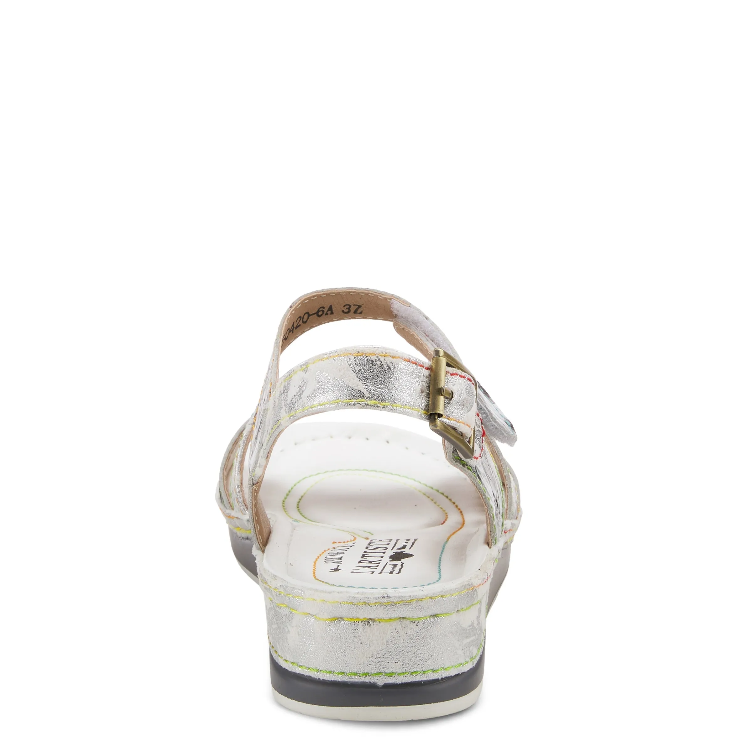 Spring Step Shoes L'Artiste Sumacah Sandal Women's Hand Painted Leather