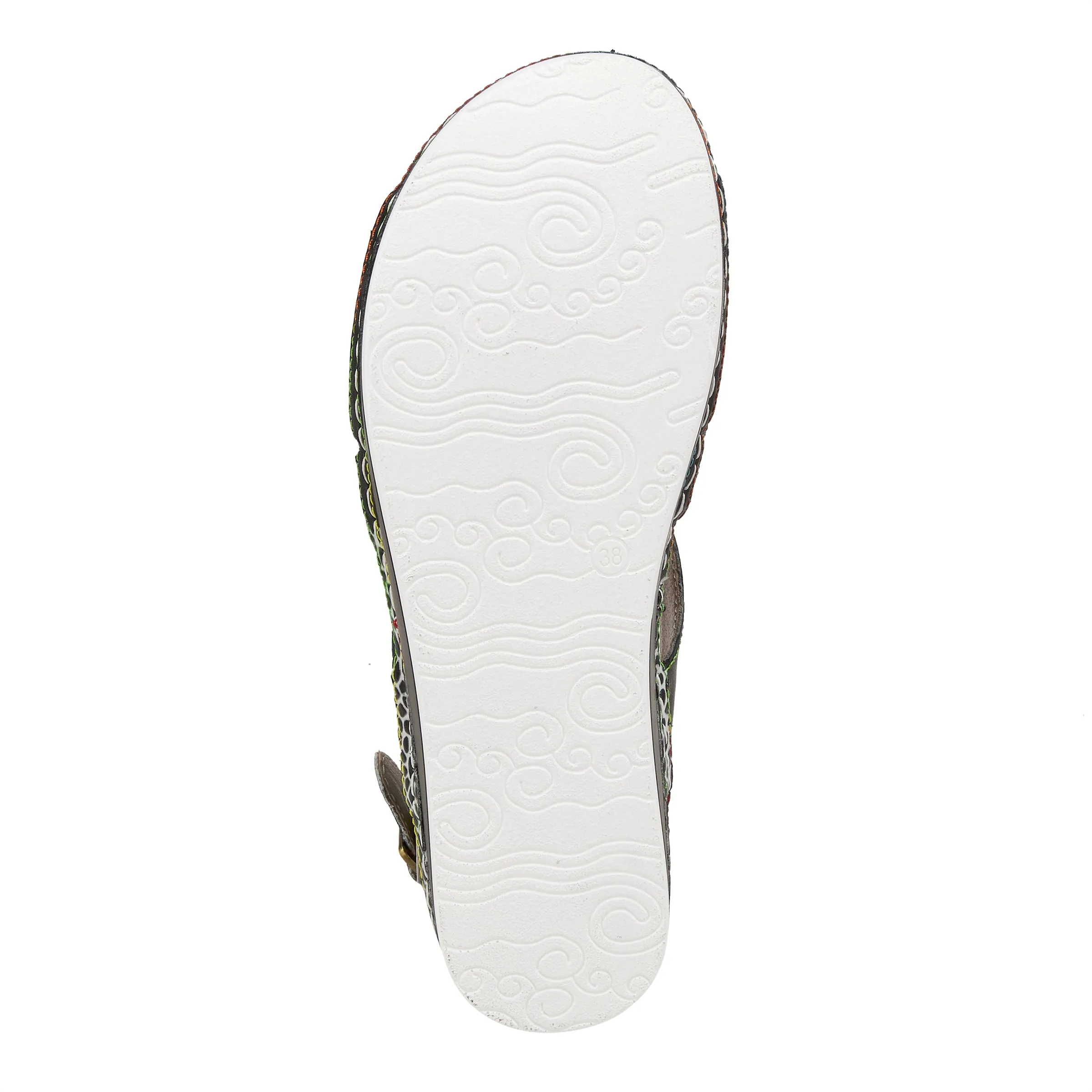 Spring Step Shoes L'Artiste Sumacah Sandal Women's Hand Painted Leather