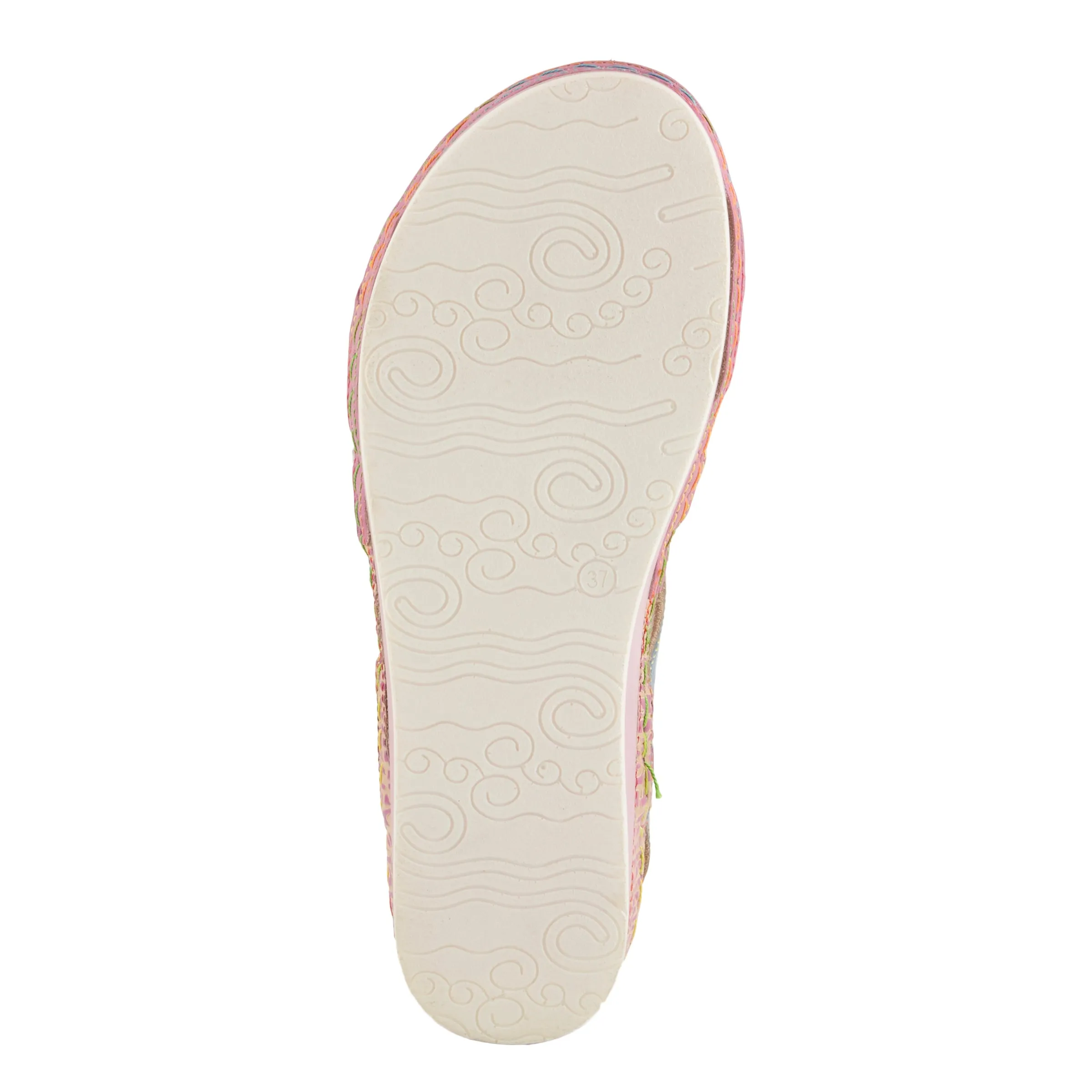 Spring Step Shoes L'Artiste Sumacah Sandal Women's Hand Painted Leather