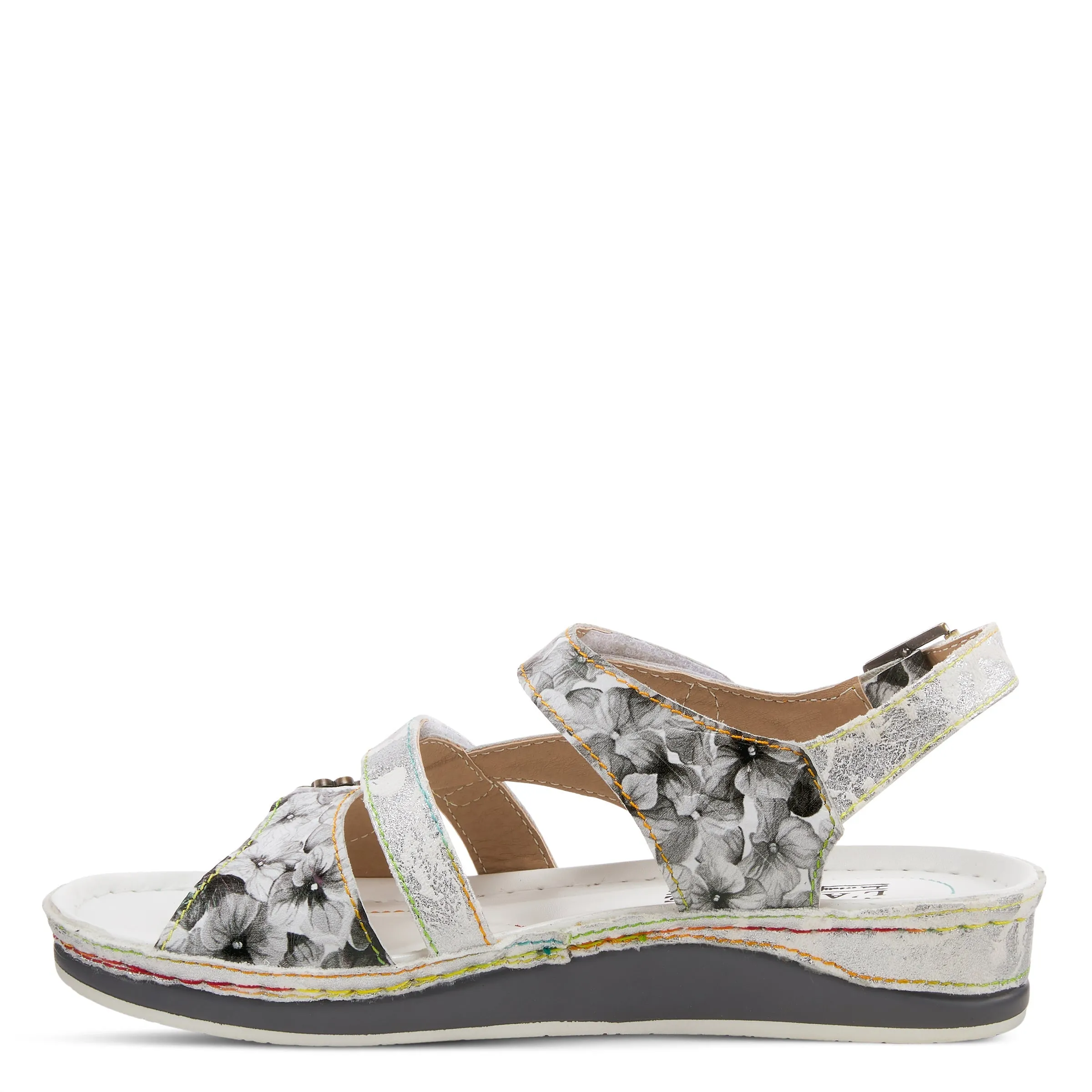 Spring Step Shoes L'Artiste Sumacah Sandal Women's Hand Painted Leather