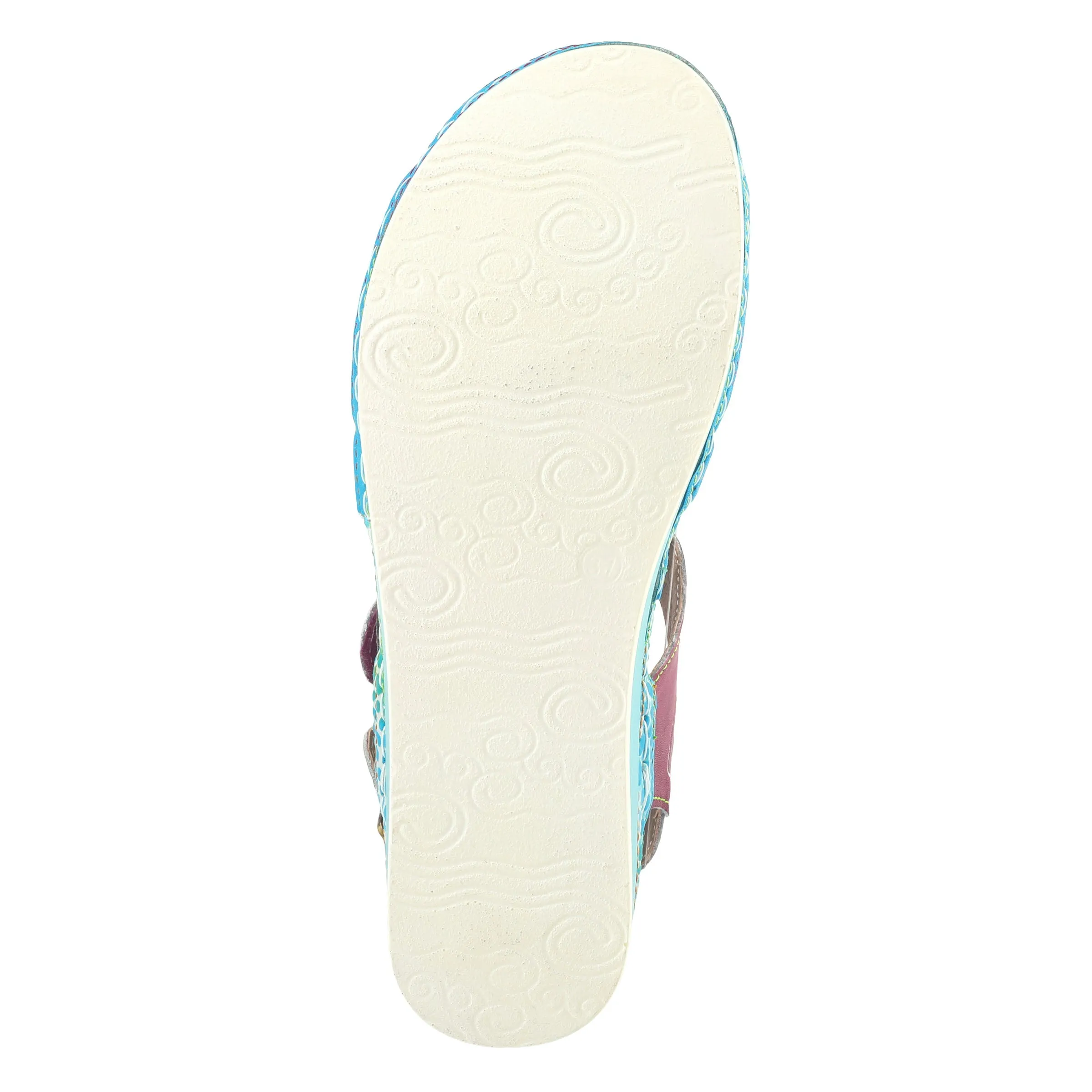 Spring Step Shoes L'Artiste Sumacah Sandal Women's Hand Painted Leather