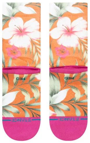 Stance Socks Womens Hawa Wailoa Burnt Orange