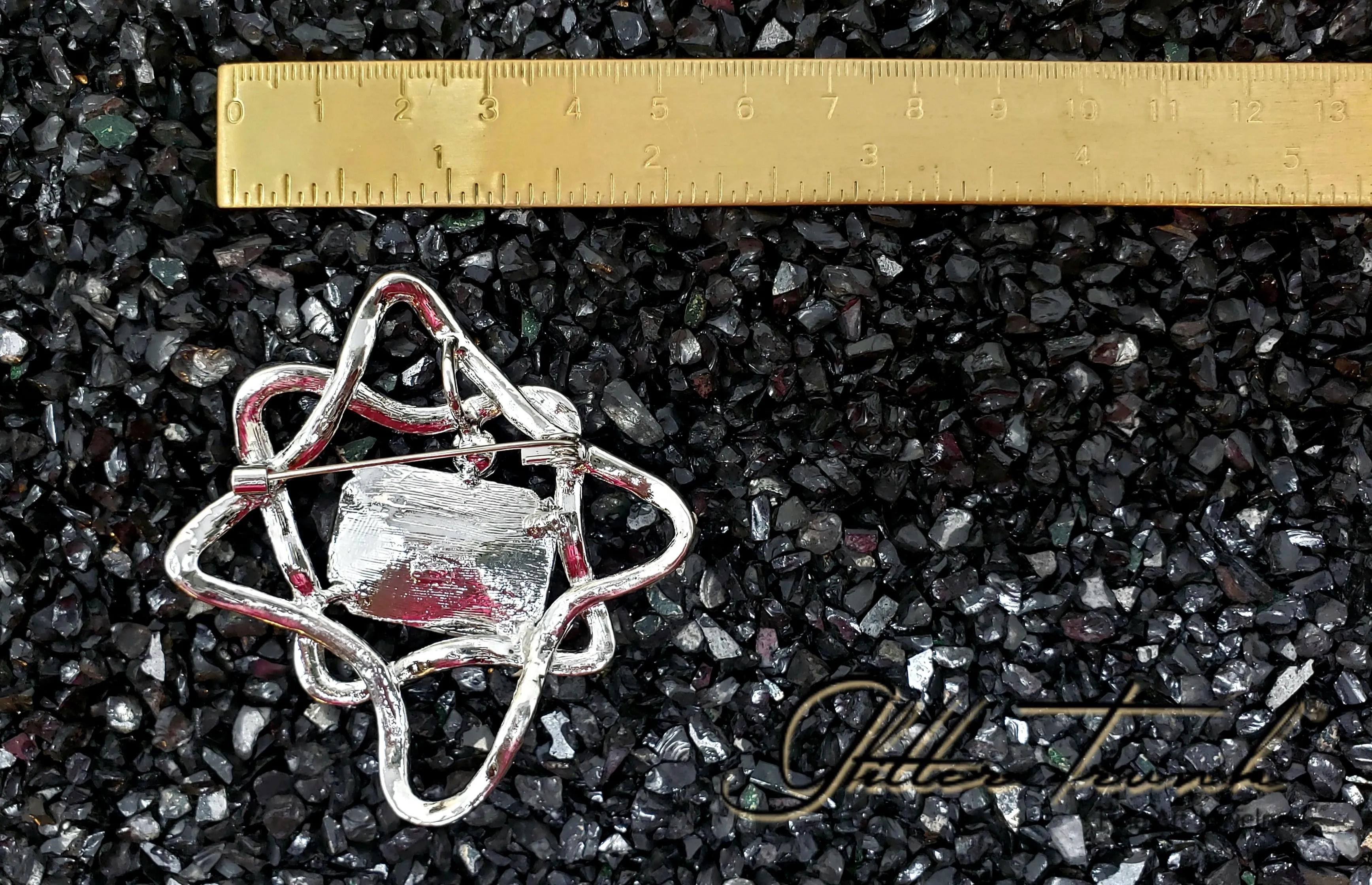 Starling Rhinestone Pendant