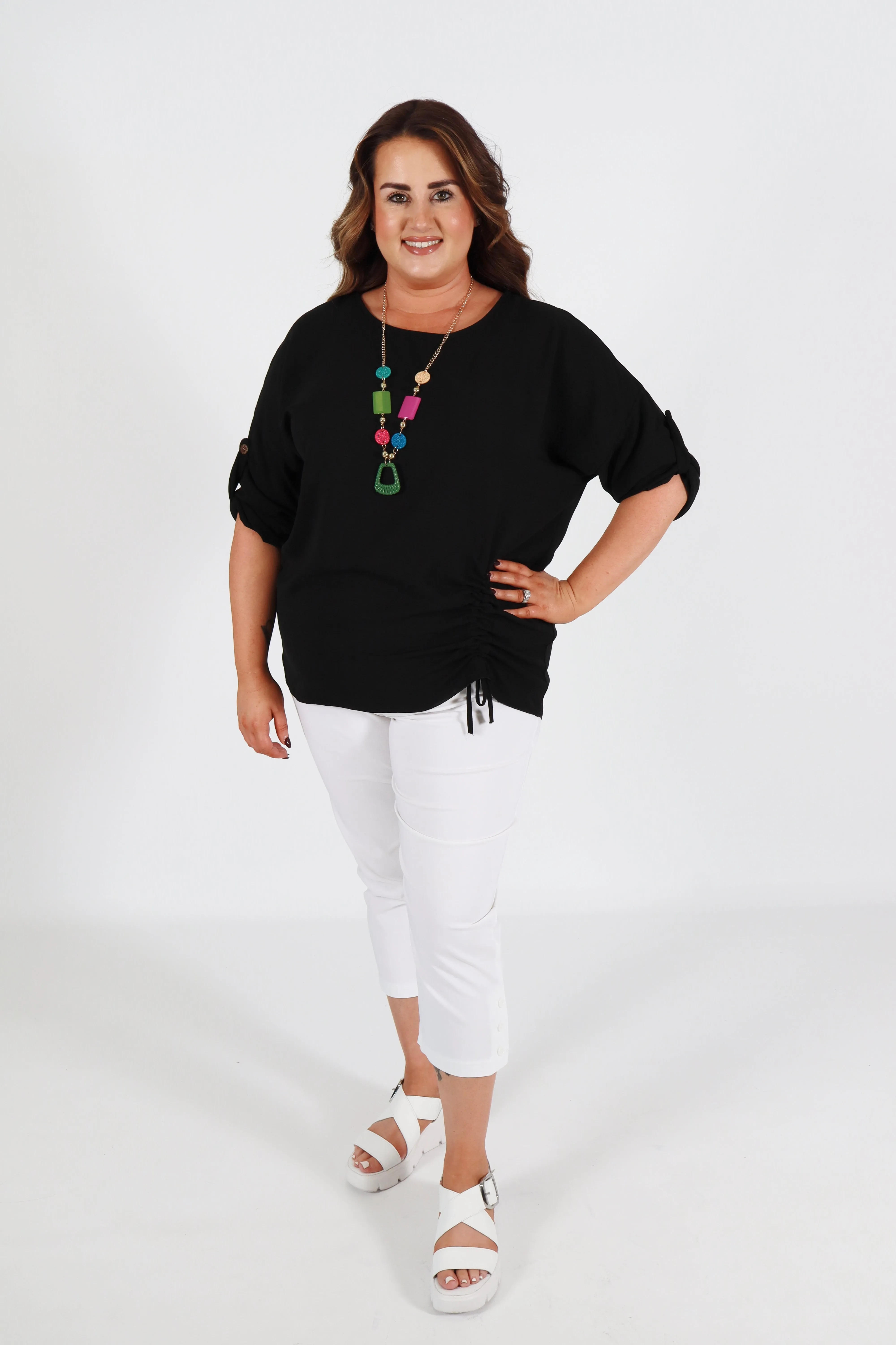 Stephanie Blouse in Black