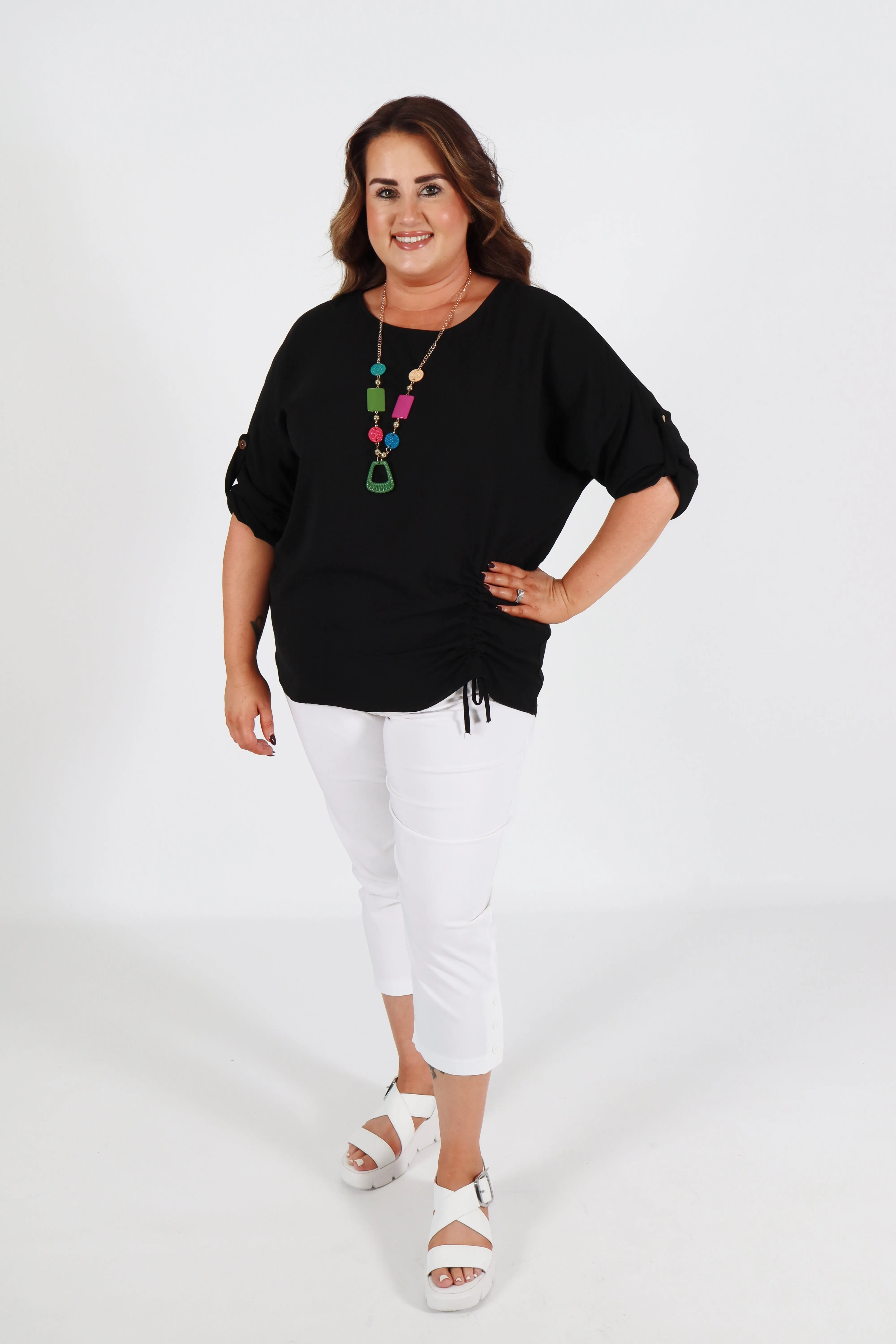 Stephanie Blouse in Black