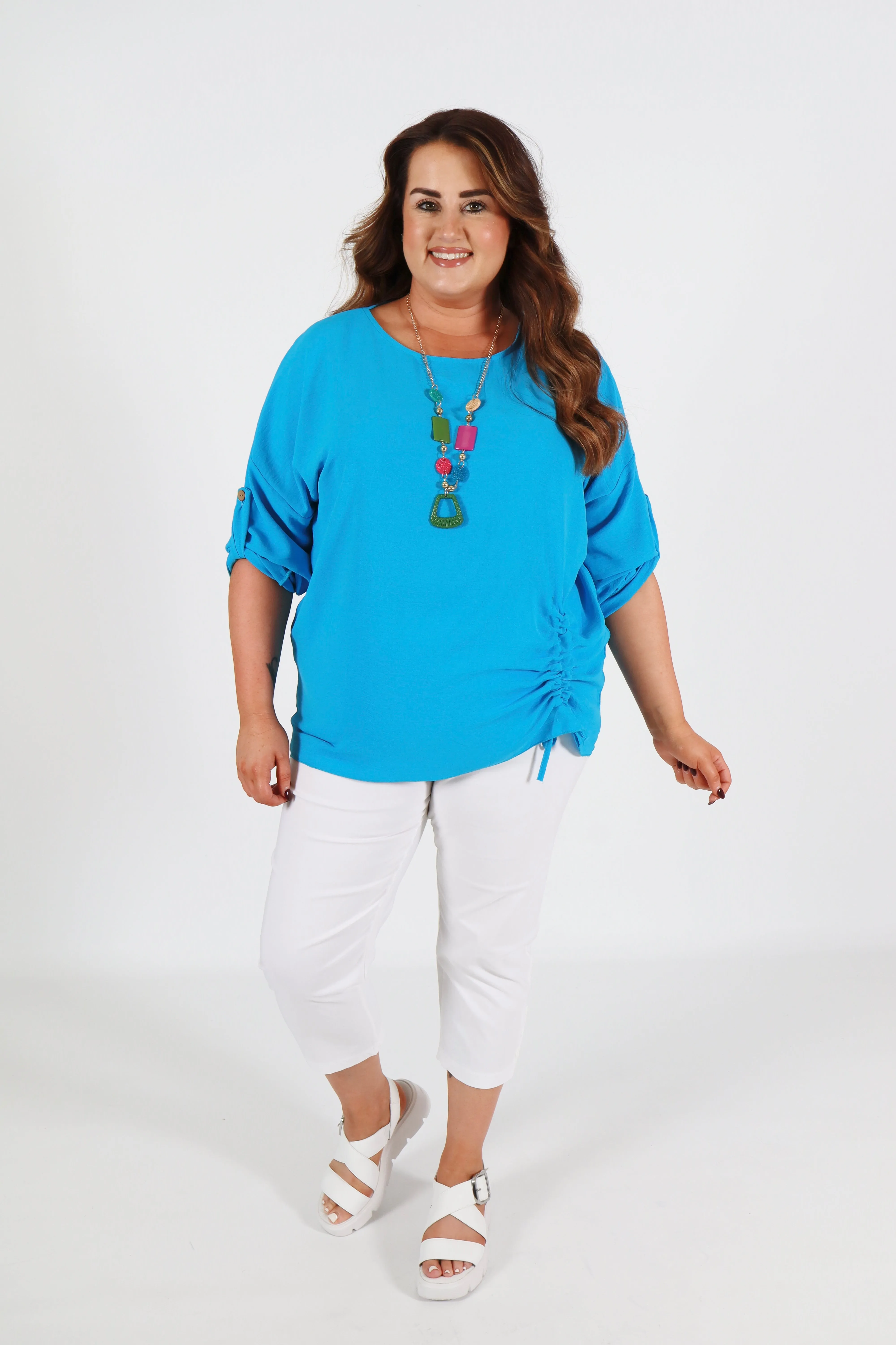 Stephanie Blouse in Blue