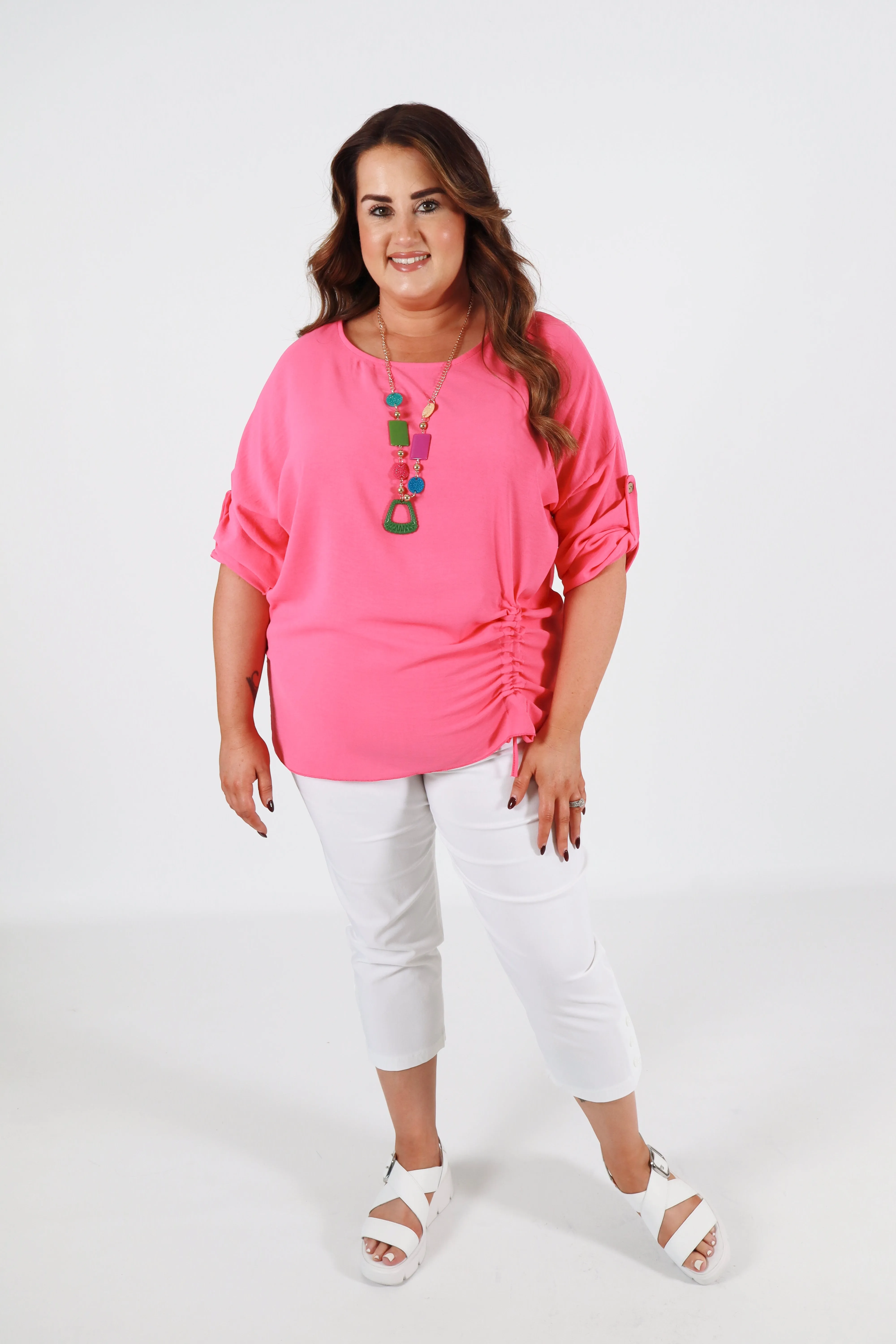 Stephanie Blouse in Pink
