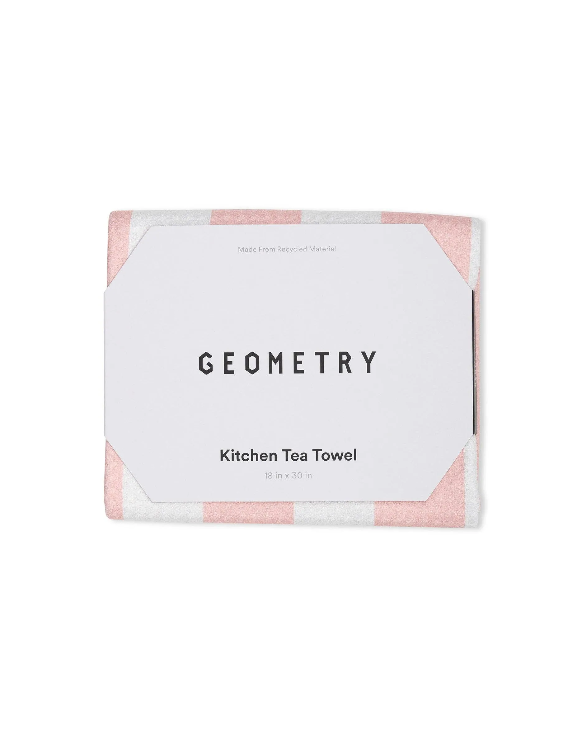 Summer Bold Pink Tea Towel