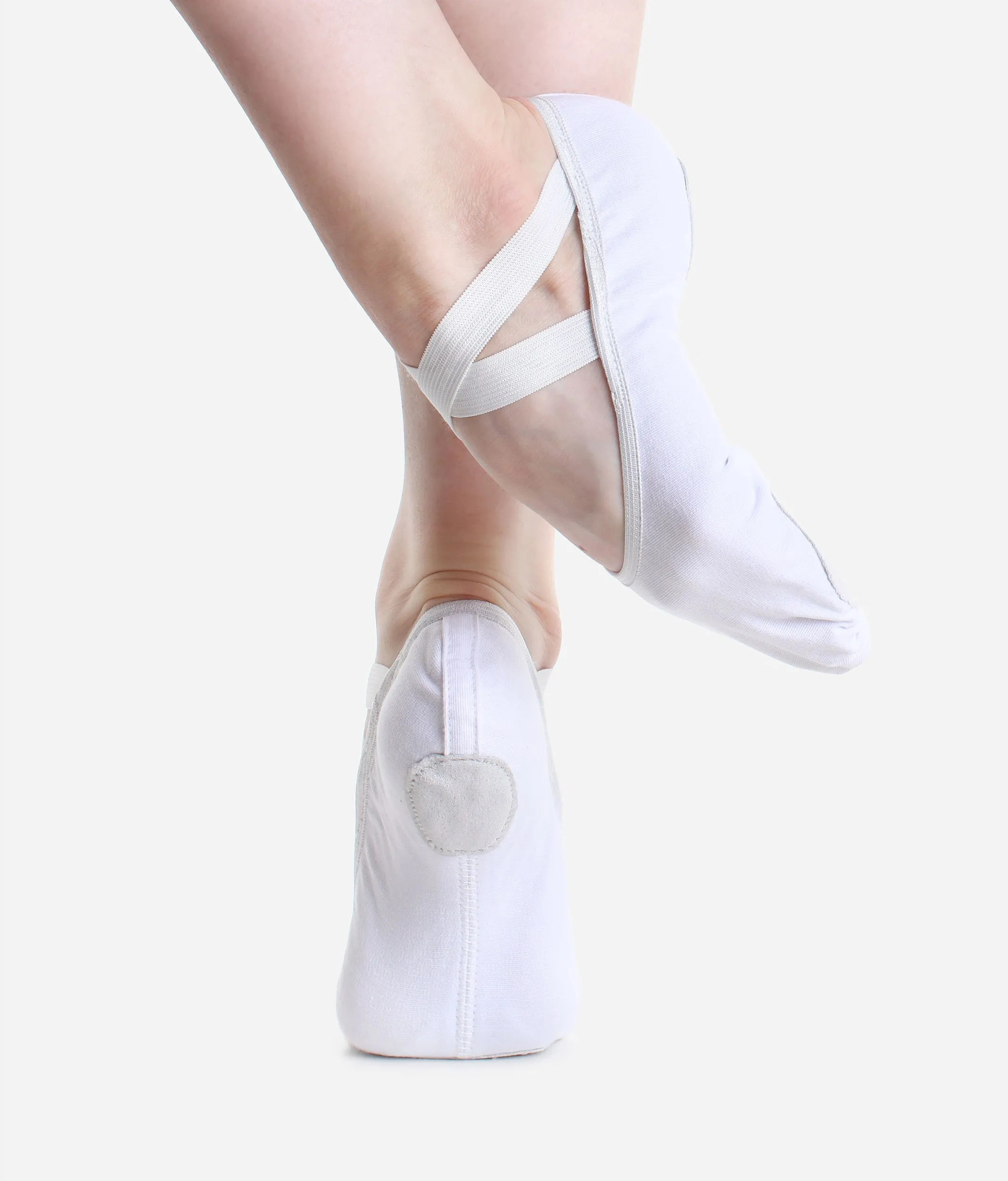 SuperPro Canvas Ballet Shoes SD120 - Left & Right Split Sole Ballet Flats