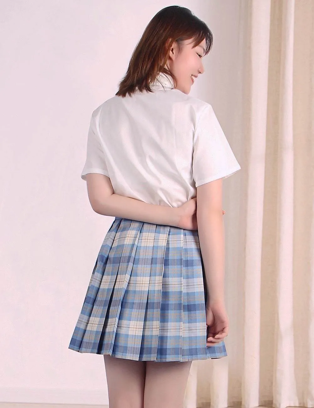 Sweet JK uniform high-quality student pleated skirt college style