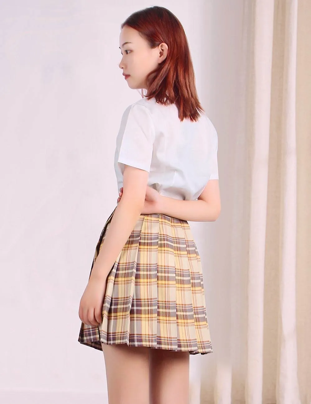 Sweet JK uniform high-quality student pleated skirt college style