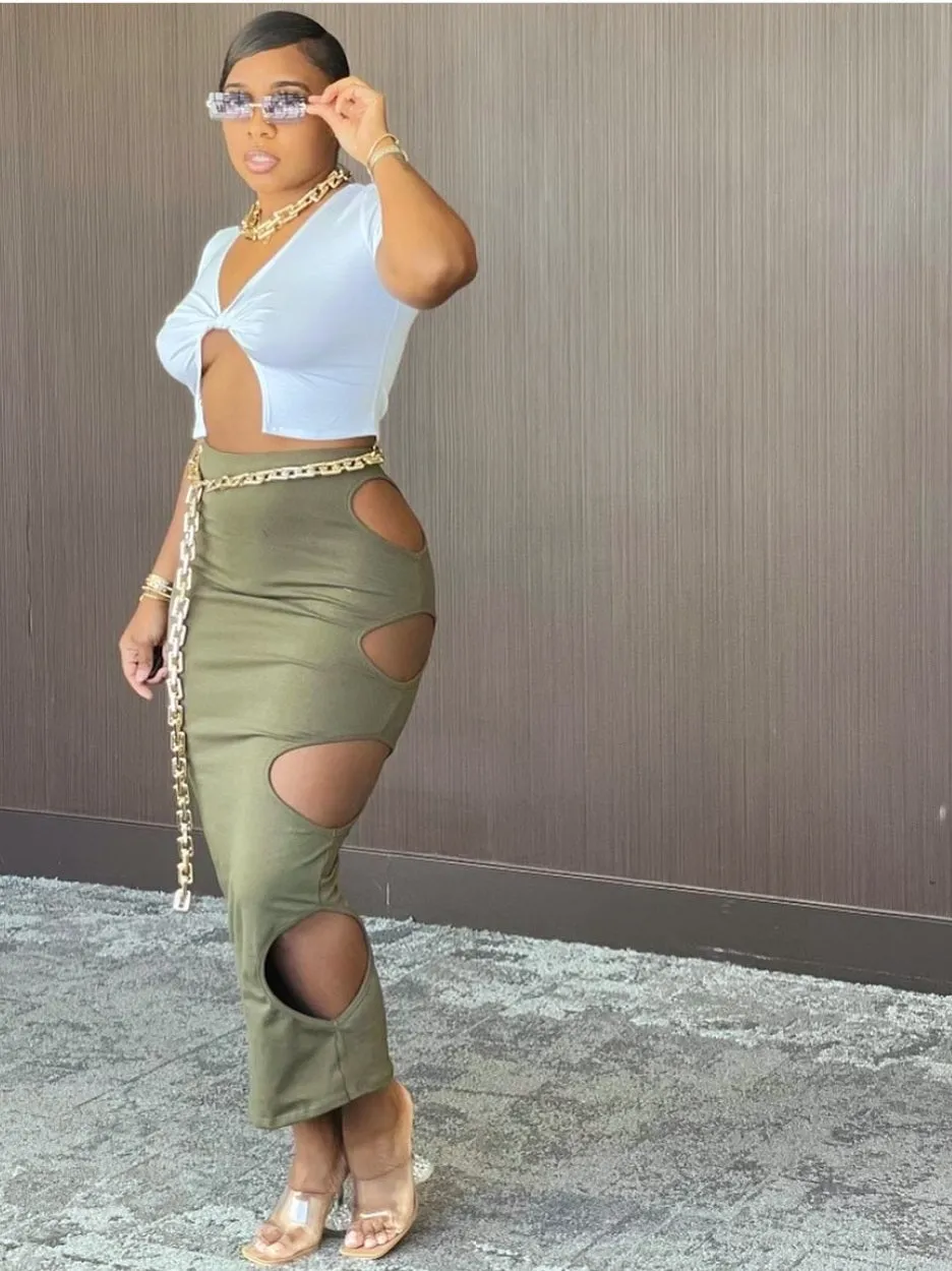 Taking Sides Skirt