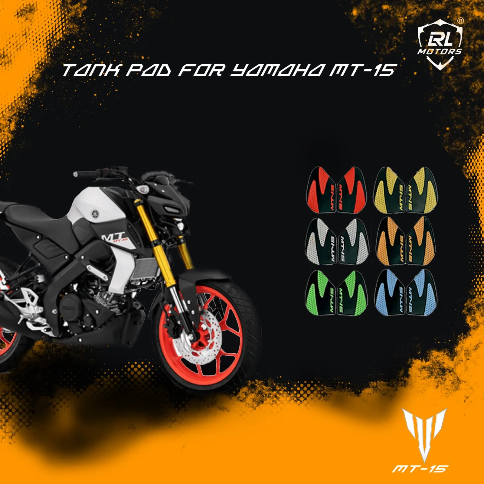 Tank Grip For Yamaha MT-15 Monsoon Sale