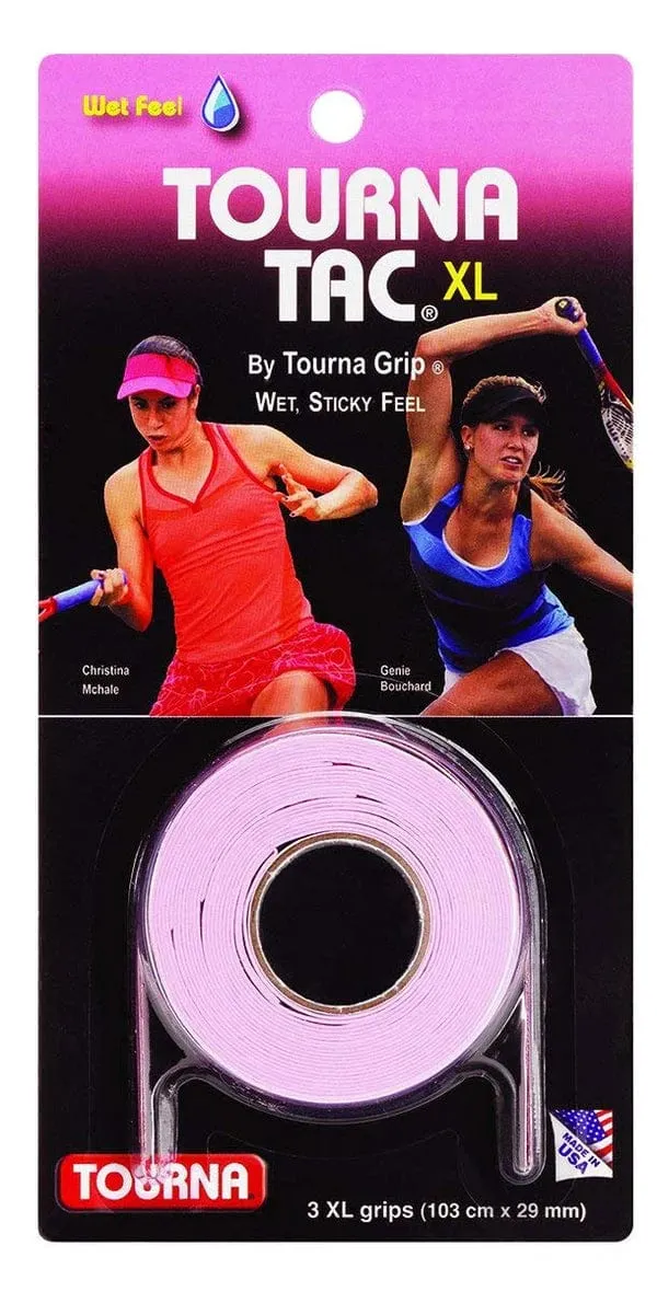 Tourna Tac XL 3 Pack Pink
