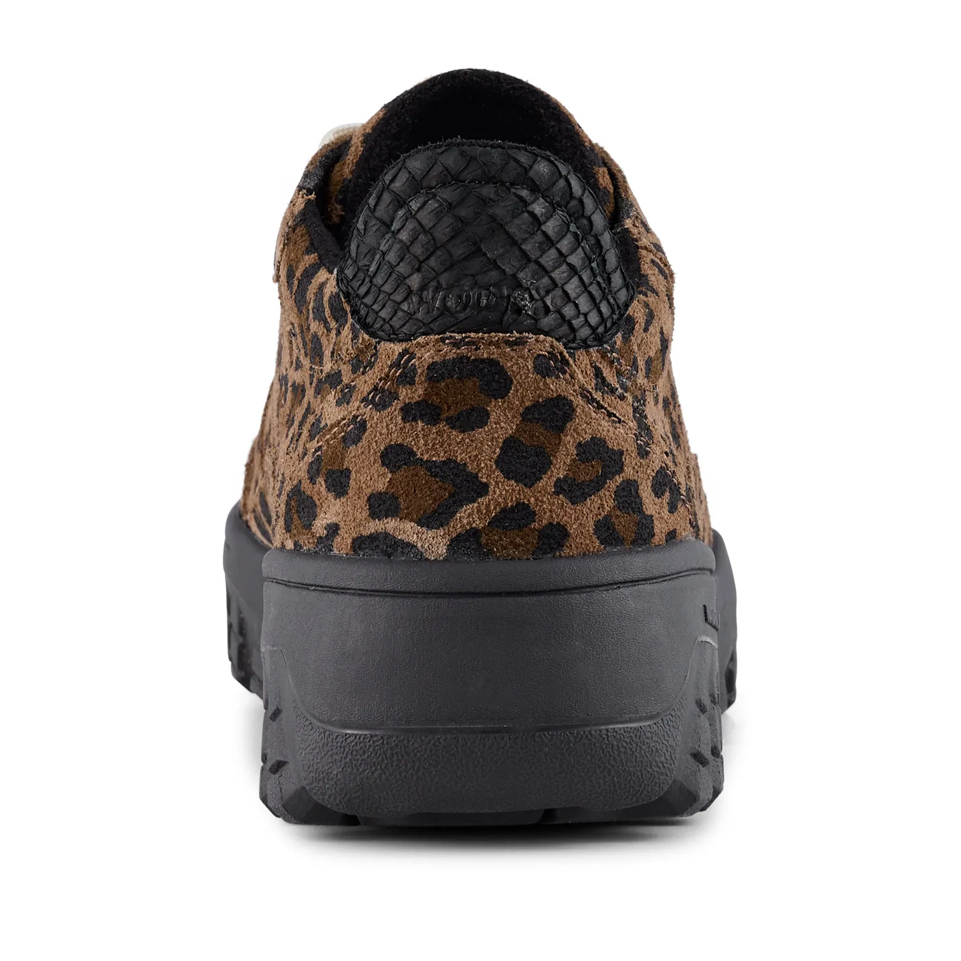 Trine Suede Print - Leopard