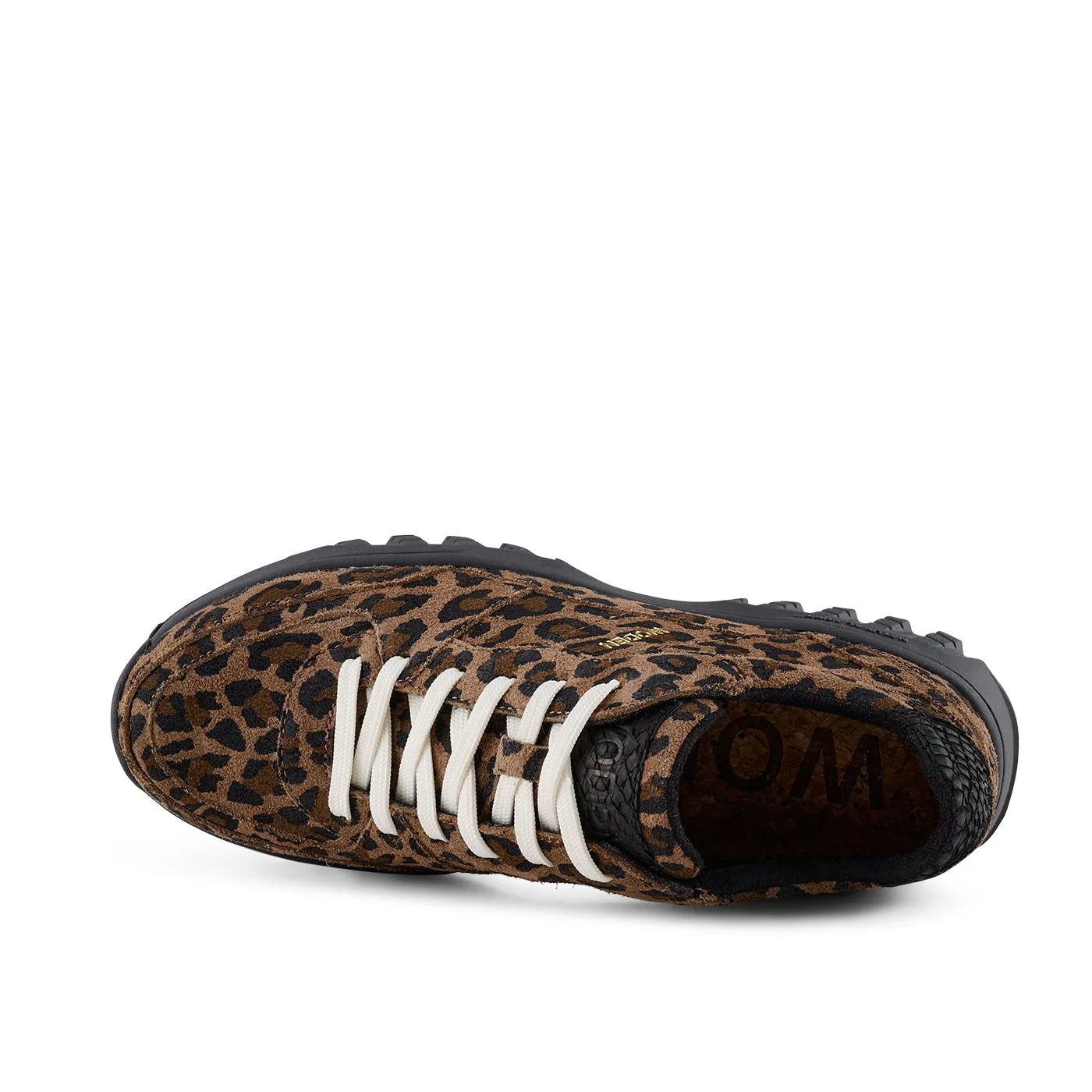 Trine Suede Print - Leopard
